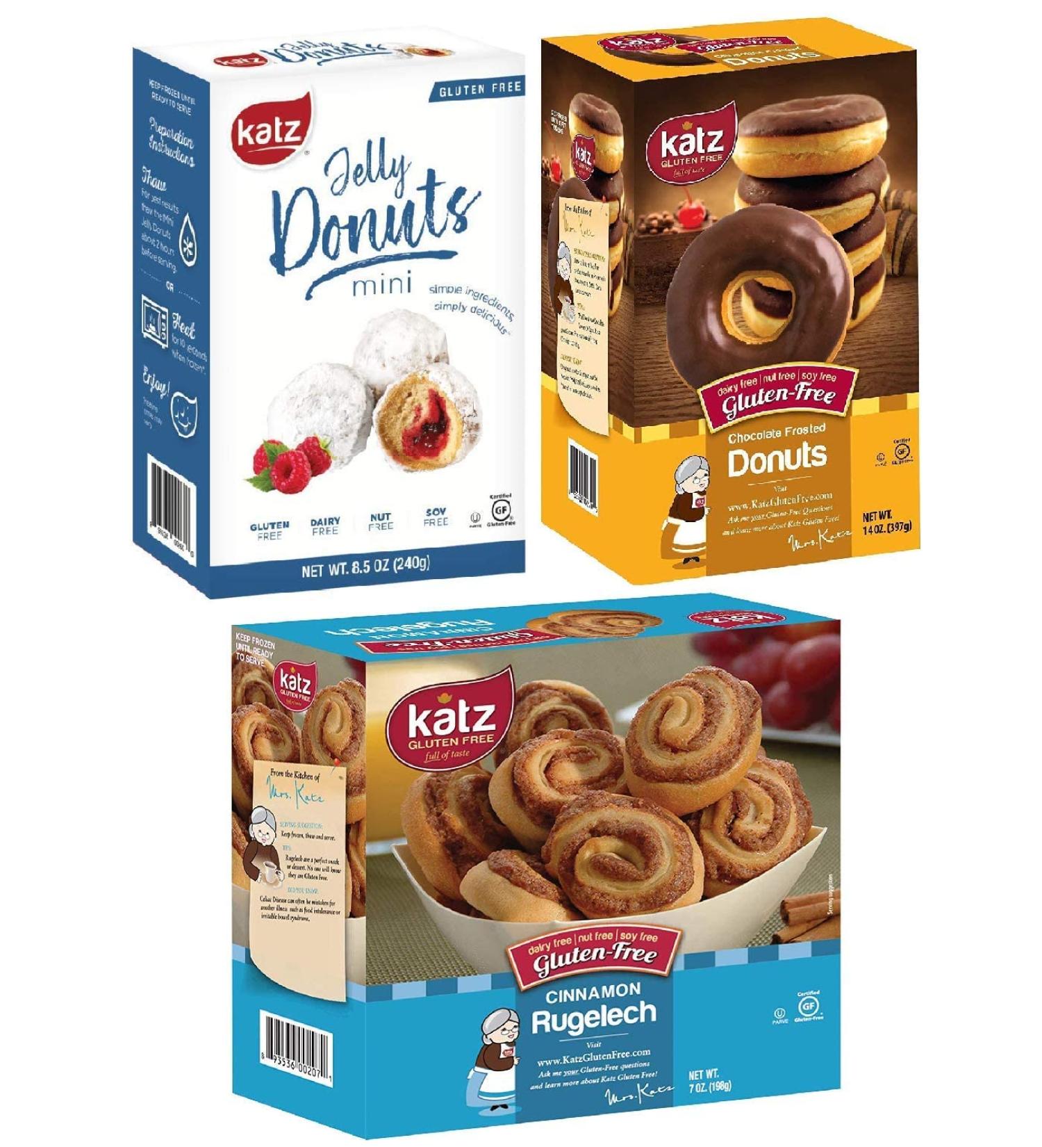 Katz Gluten Free Glazed Chocolate Donut - 6oz | Delicious & Gluten-Free Treat - Buy Online on SooperMarket.com