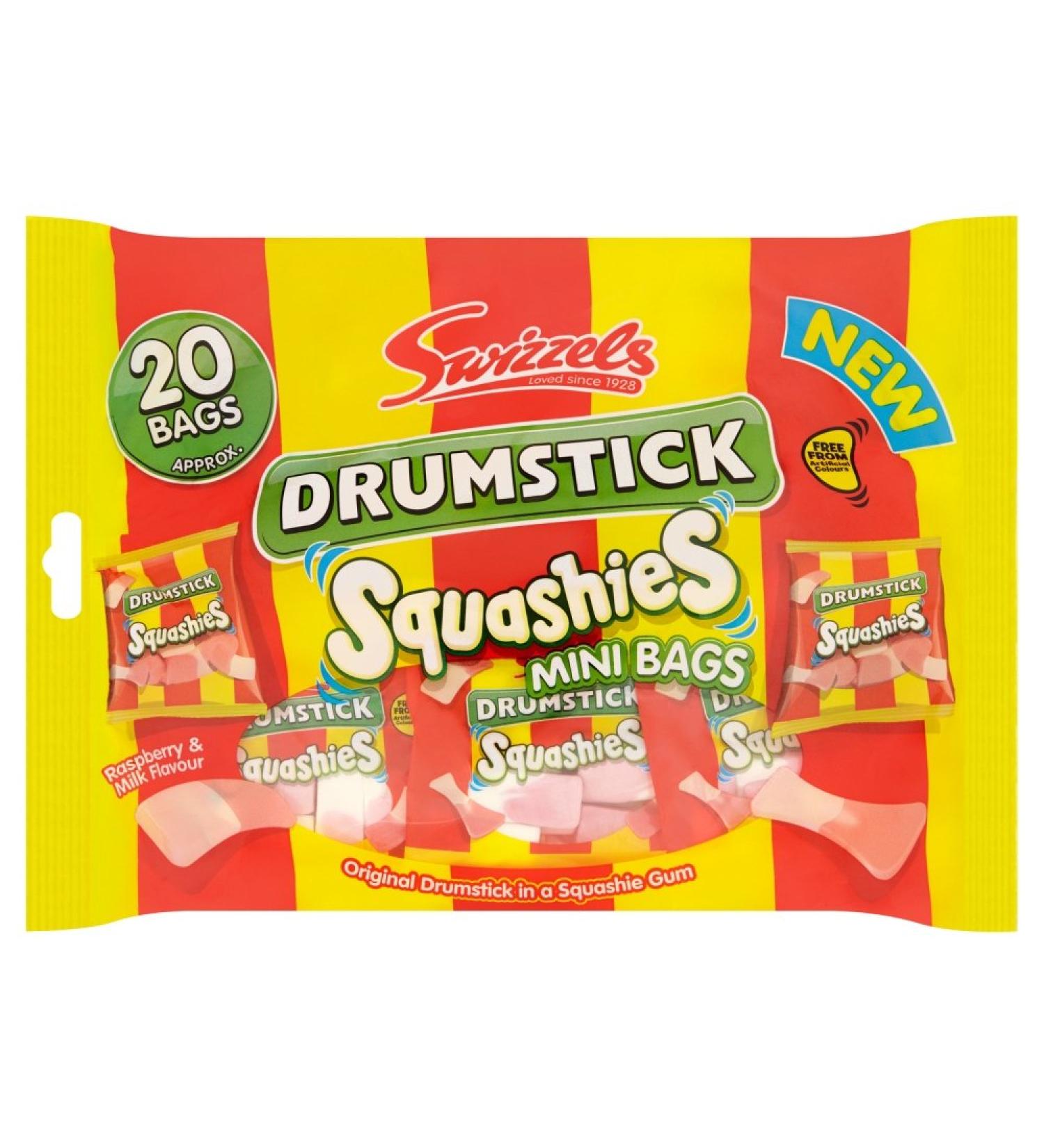 Swizzels Drumstick Squashiest Mini Bags 280g