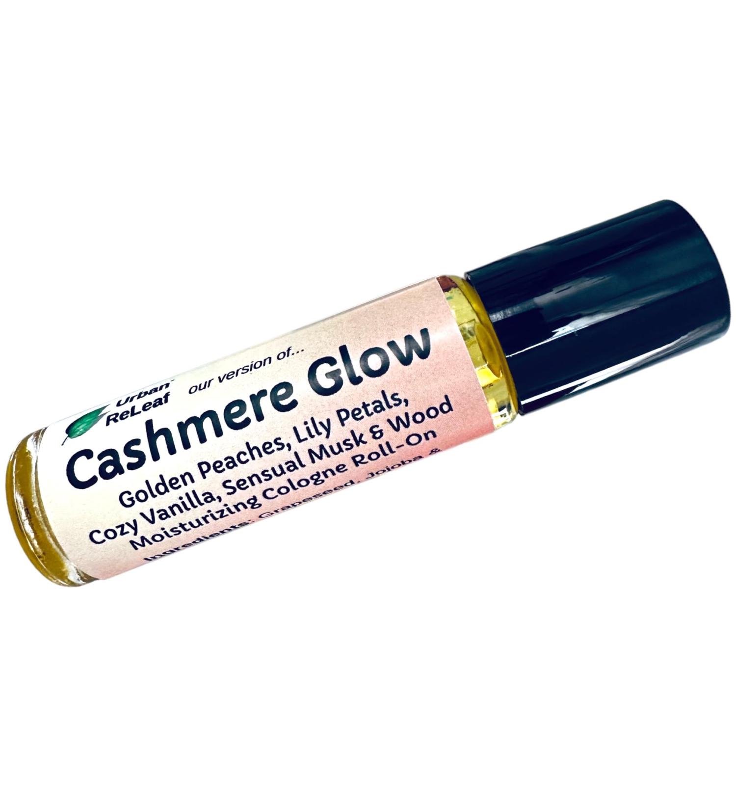 Urban ReLeaf Cashmere Glow Cologne Oil Roll-On | Long Lasting Alcohol-Free Fragrance | TSA Approved Travel Size | USA Made - Buy Online on SooperMarket.com