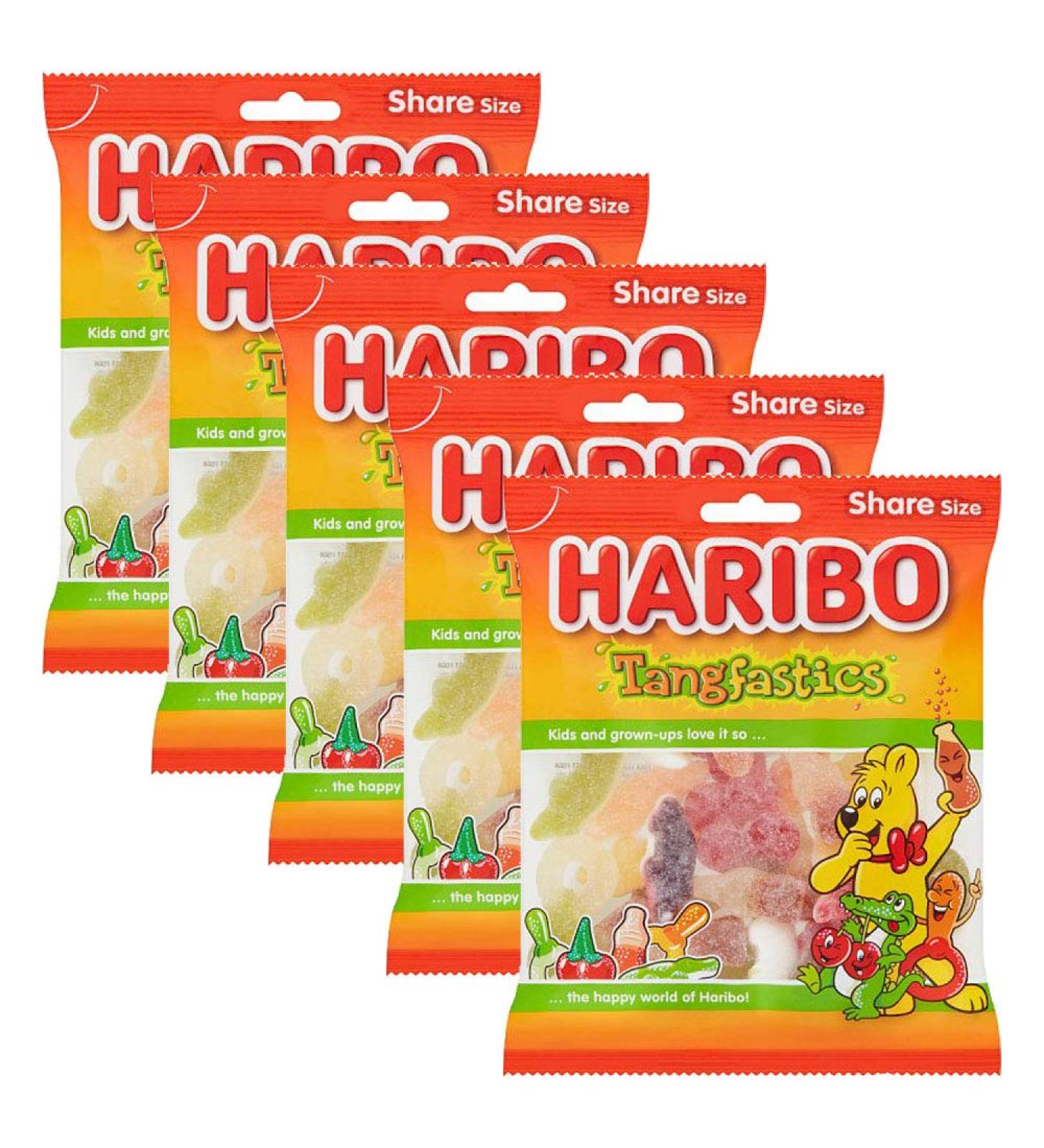 5 x 160g Tangfastic Kids Sweets Sour Gummies Share Seasonal Gift Present