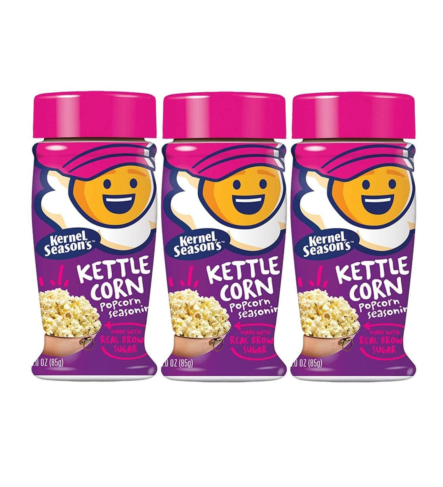 Kernel Season's Popcorn Seasoning, Kettle Corn 2.85 Ounce - Pack of 3