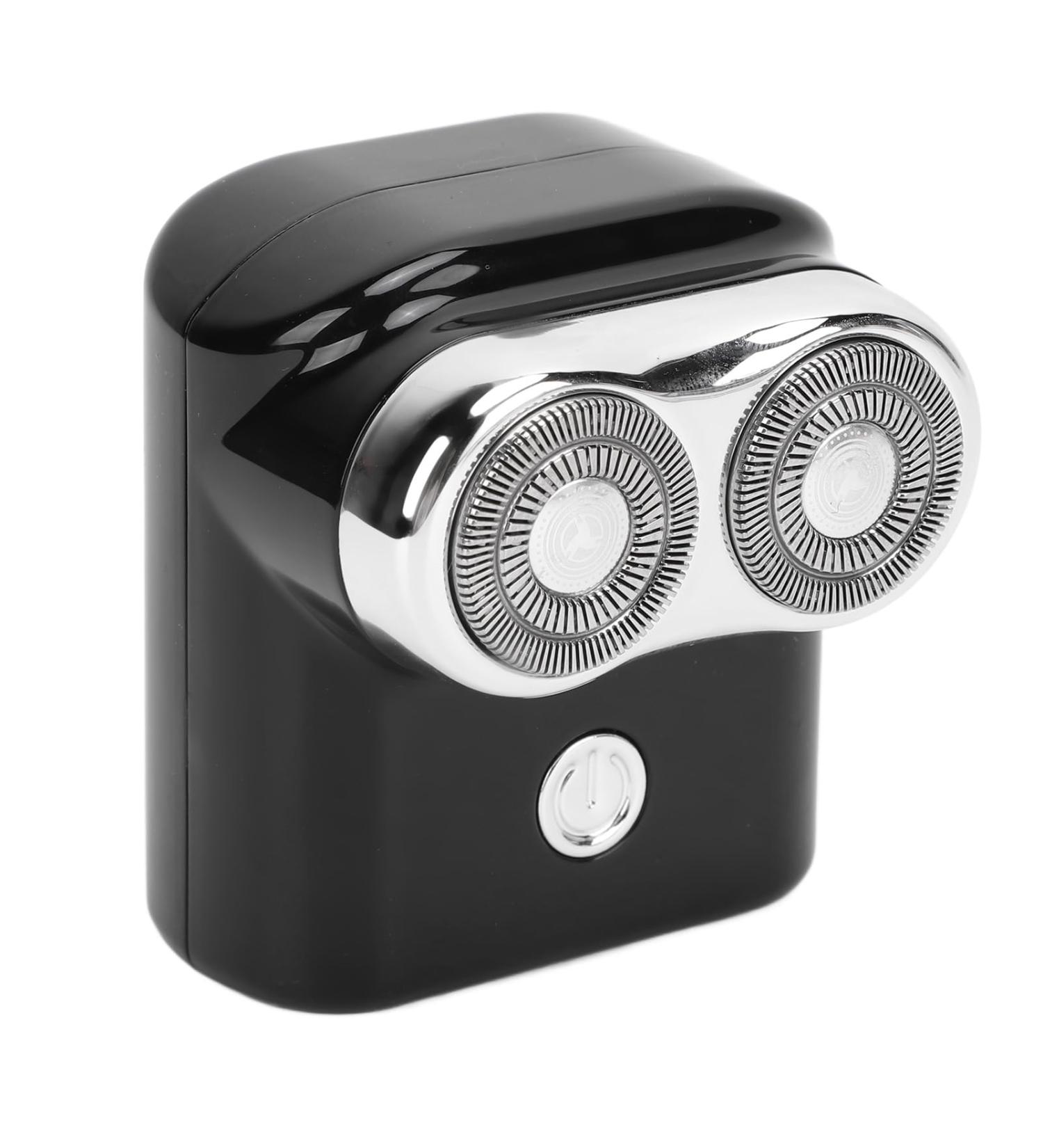 Electric Travel Razor for Men | Mini Beard Trimmer | Cordless & Portable | Type C Charging Grooming Tool - Buy Online on SooperMarket.com