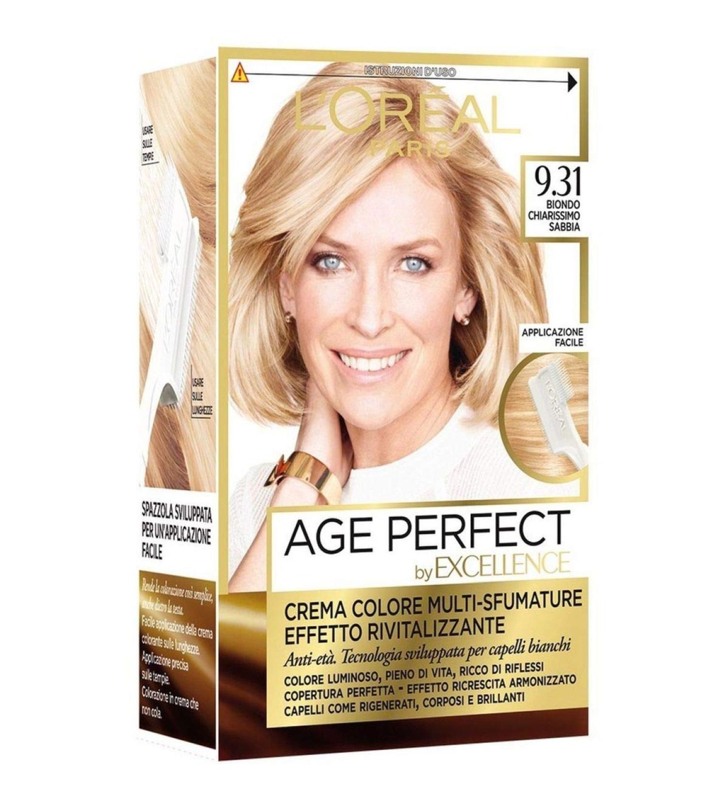 L'OREAL Perfect Age Excellence 09.31 Very Light Sand Blonde Hair Color - Premium Hair Care Products | International Shipping Available - Buy Online on SooperMarket.com