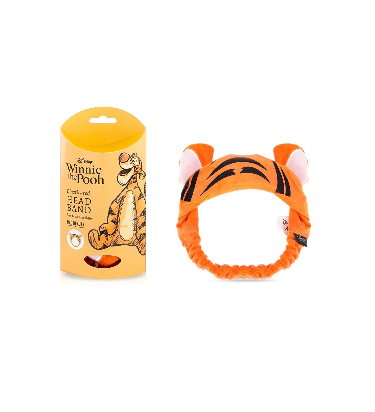 MAD Beauty Disney Tigger Make-Up Headband | Elasticated & Comfortable | Ideal for Make-Up & Skincare Routines - Buy Online on SooperMarket.com