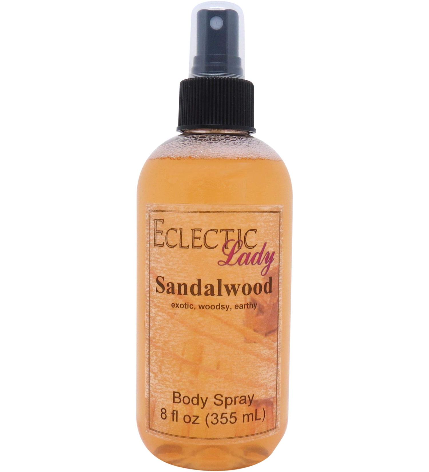 Sandalwood Body Spray Body Mist for Women with Clean Light & Gentle Fragrance Long Lasting Perfume with Comforting Scent for Men & Women Cologne with Soft Subtle Aroma For Daily Use Regular Strength 8 Fl Oz (Pack of 1) - Buy Online on SooperMarket.com