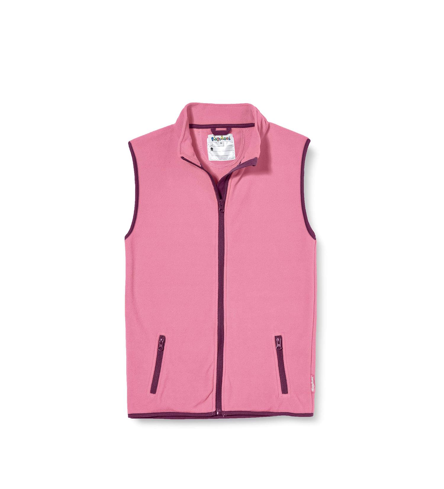 Playshoes Unisex Kid's Pink Fleece Vest - Size 98 | Outdoor Top - Buy Online on SooperMarket.com