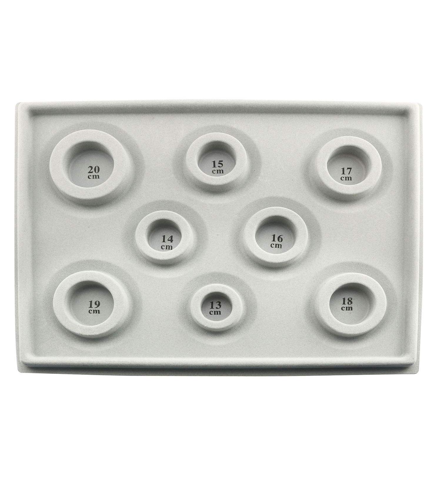 Tegg Bracelet Board: Flocked Bead Beading Jewelry Organizer Tray - DIY Craft Panel - Buy Online on SooperMarket.com