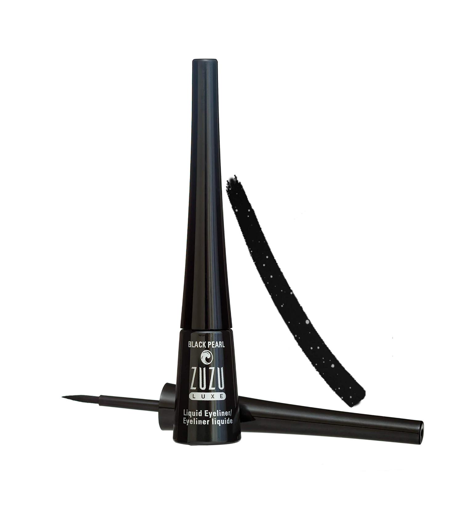 Zuzu Luxe Liquid Eyeliner in Black Pearl - 0.10 fl. oz - Buy Online on SooperMarket.com