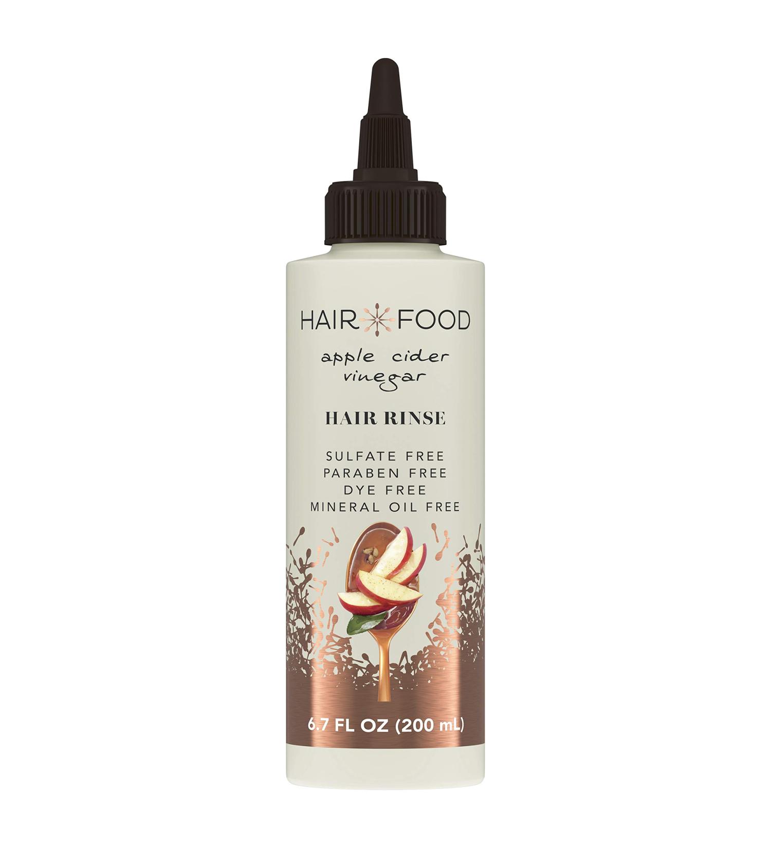 Apple Cider Vinegar Hair Rinse 6.7 Oz - Removes Product Buildup, All Hair Types - Paraben & Dye Free - Buy Online on SooperMarket.com