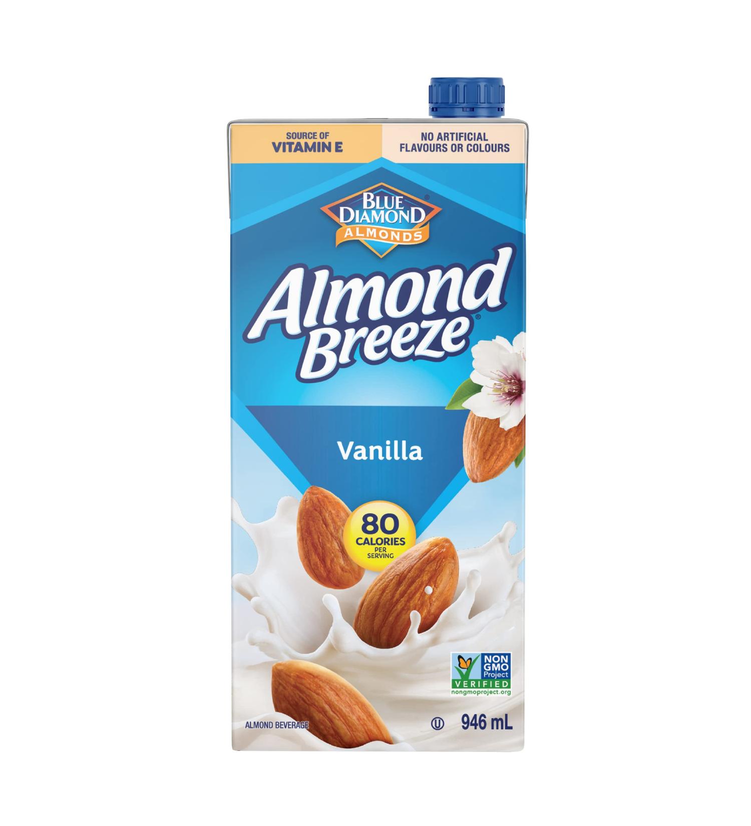 Blue Diamond Almond Breeze Vanilla Vanilla 946 ml (Pack of 1) - Buy Online on SooperMarket.com