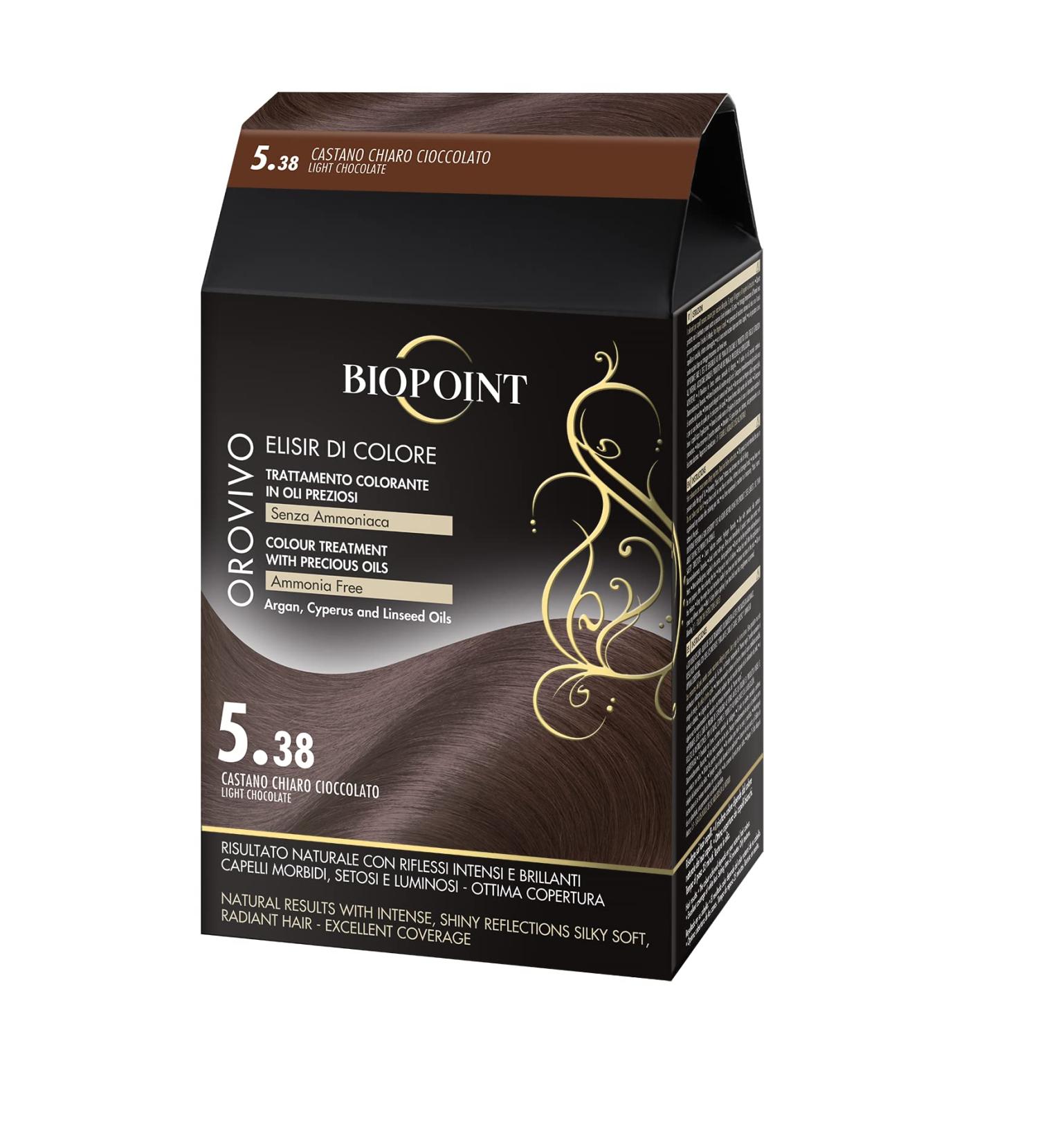 BIOPOINT OROVivo 5.38 Castano Chiaro Cioccolato Hair Care - 1 Piece Pack | Premium International Shipping - Buy Online on SooperMarket.com