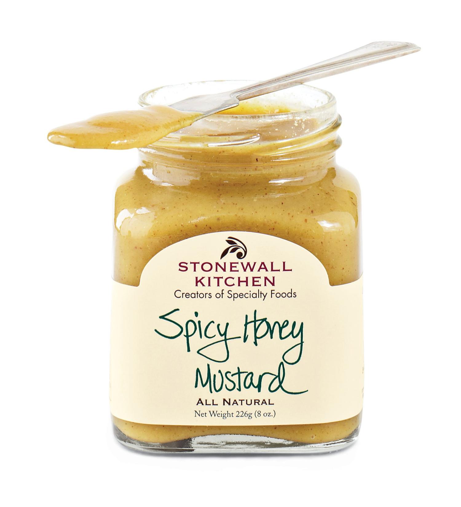 Stonewall Kitchen Spicy Honey Mustard - 8 oz | Gourmet Condiment - Buy Online on SooperMarket.com