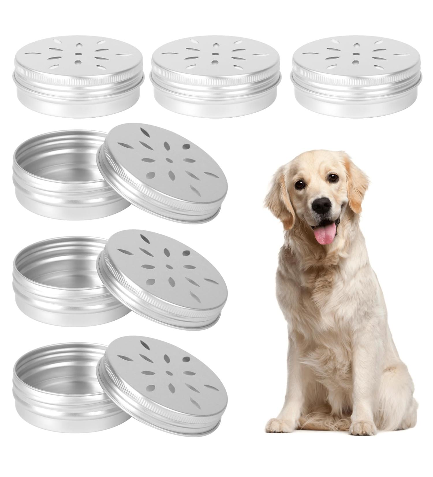KALIONE 6 Packs Dog Scent Work Tins Scent Training Box for Dogs Small Dog Food Container Agility Training Equipment for Dogs Dog Scent Training Tools Kit Aluminum Containers for Dog Nose Training - Buy Online on SooperMarket.com