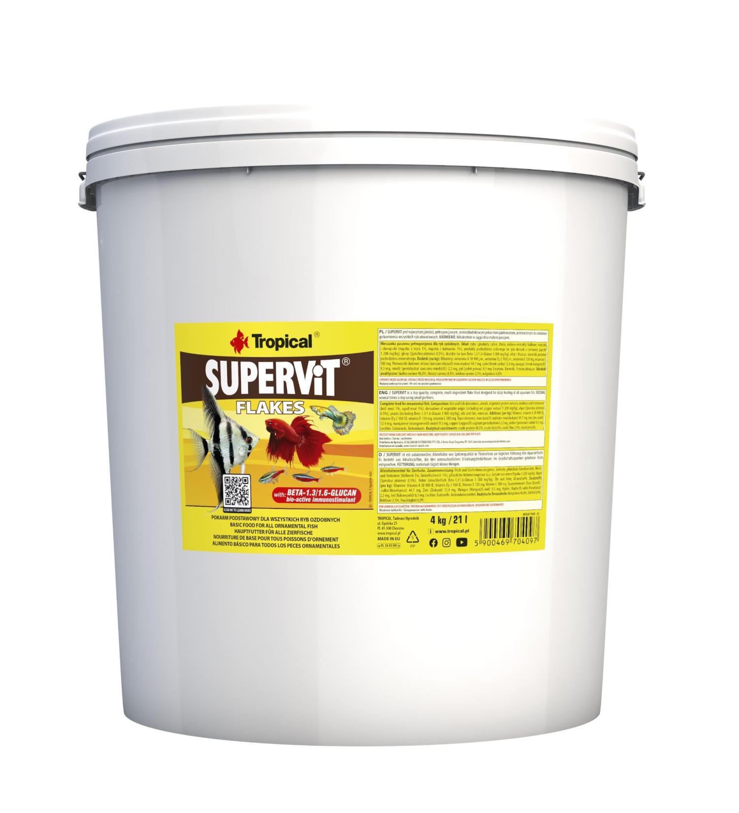 Tropical Supervit Flakes - 4 kg