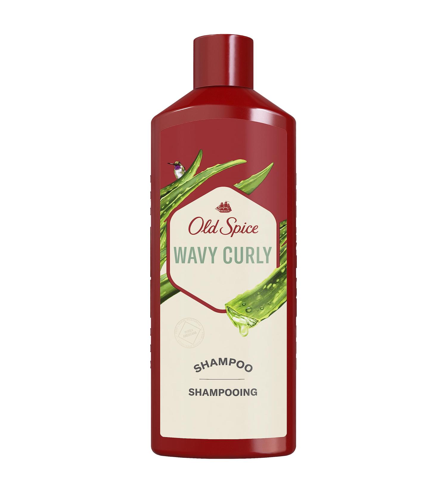 Old Spice Wavy Curly Shampoo with Aloe & Avocado Oil 13.5 fl oz/400 mL Shampoo (400 mL) - Buy Online on SooperMarket.com