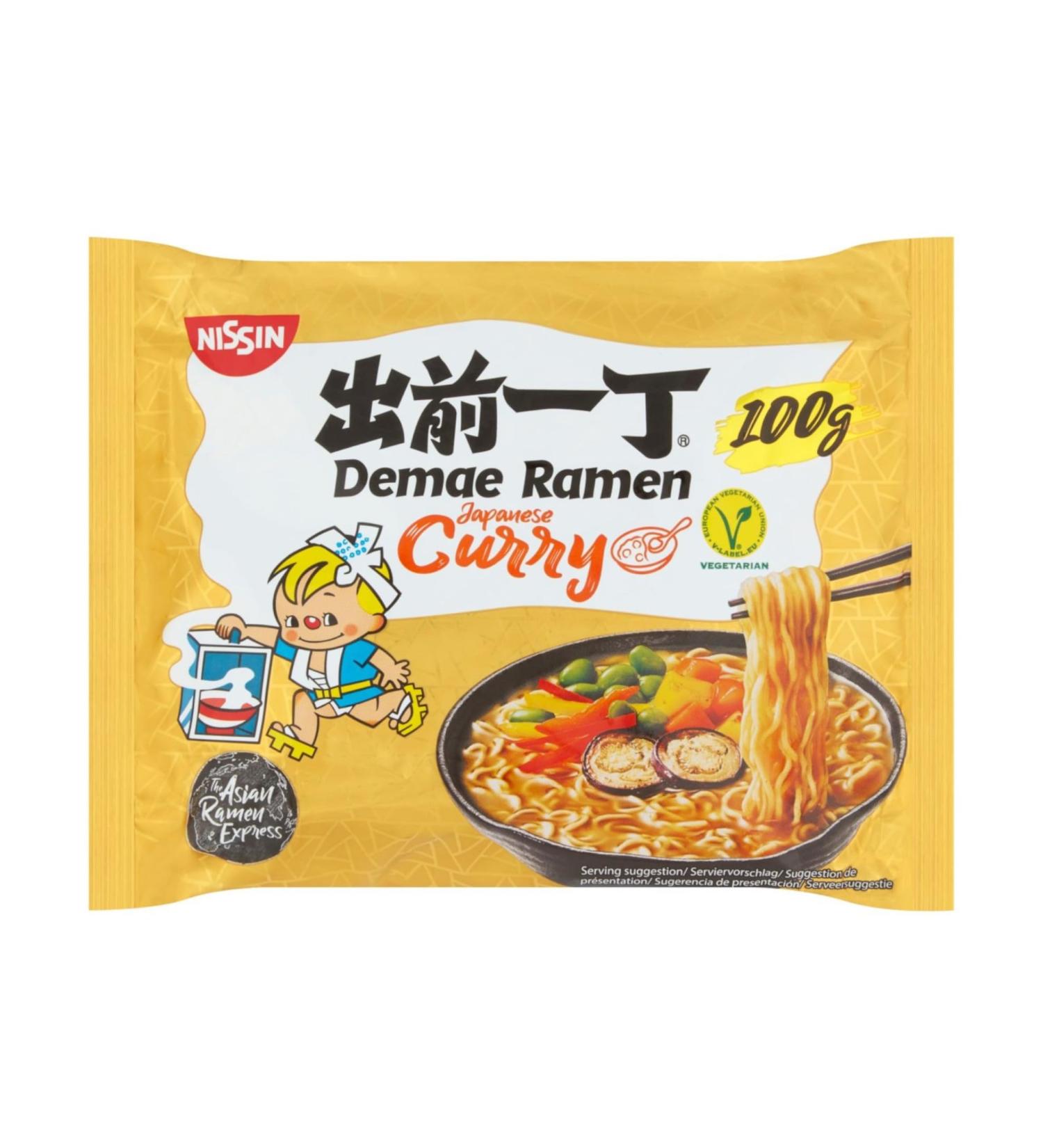 Nissin Demae Ramen Japanese Curry Sauce 15x100g