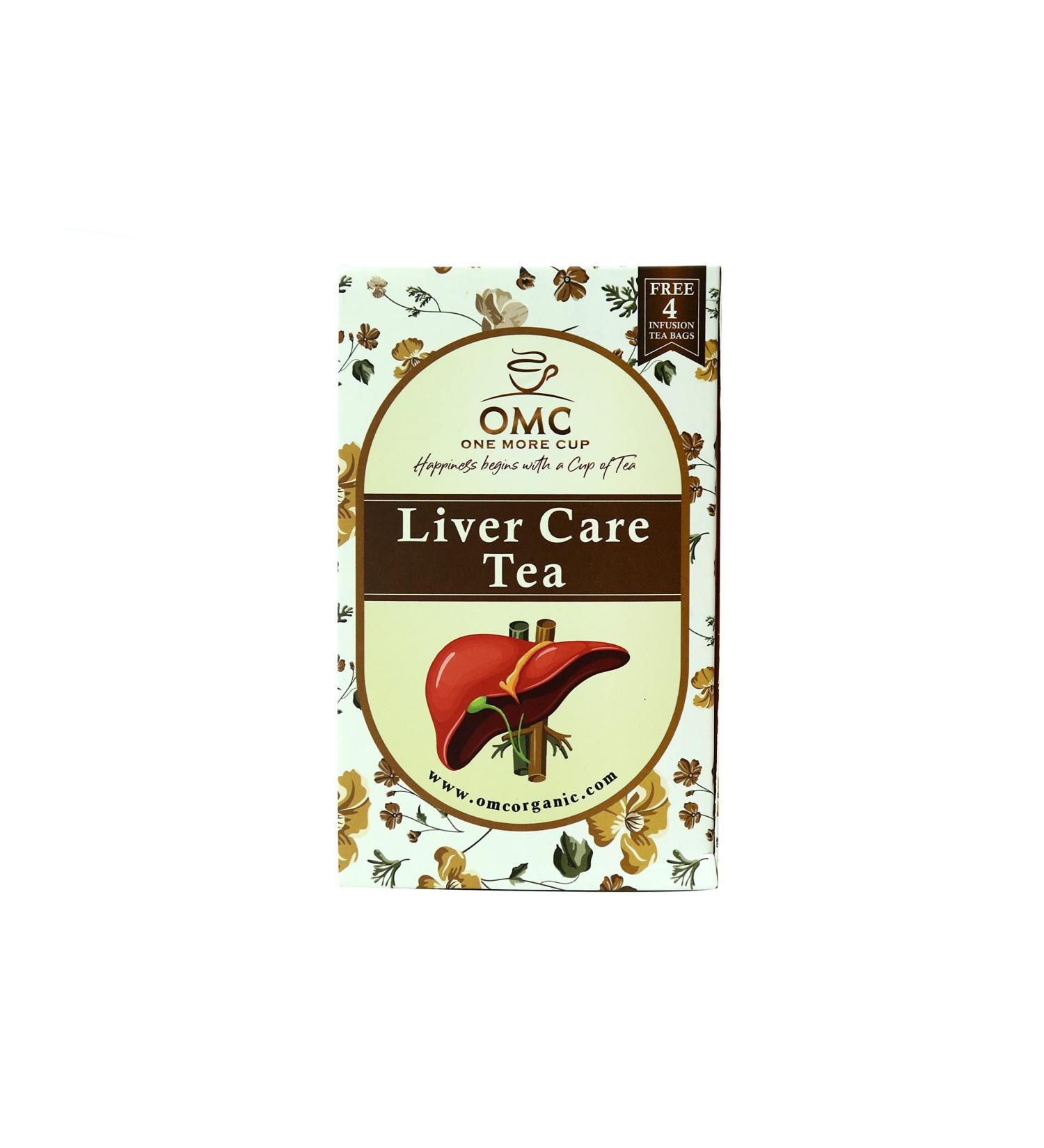 One More Cup Natural Liver Care Tea With lemon flavor Liver Care Tea help to improve digestion (20 Tea Bags) - Buy Online on SooperMarket.com