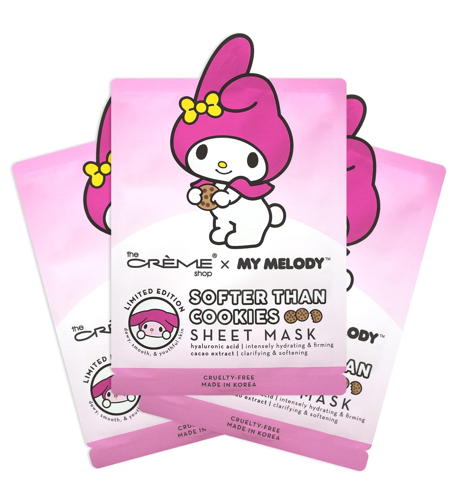 Buy My Melody Softer Than Cookies Sheet Mask (3 Pack) - The Cr me Shop | International Shipping Available - Buy Online on SooperMarket.com
