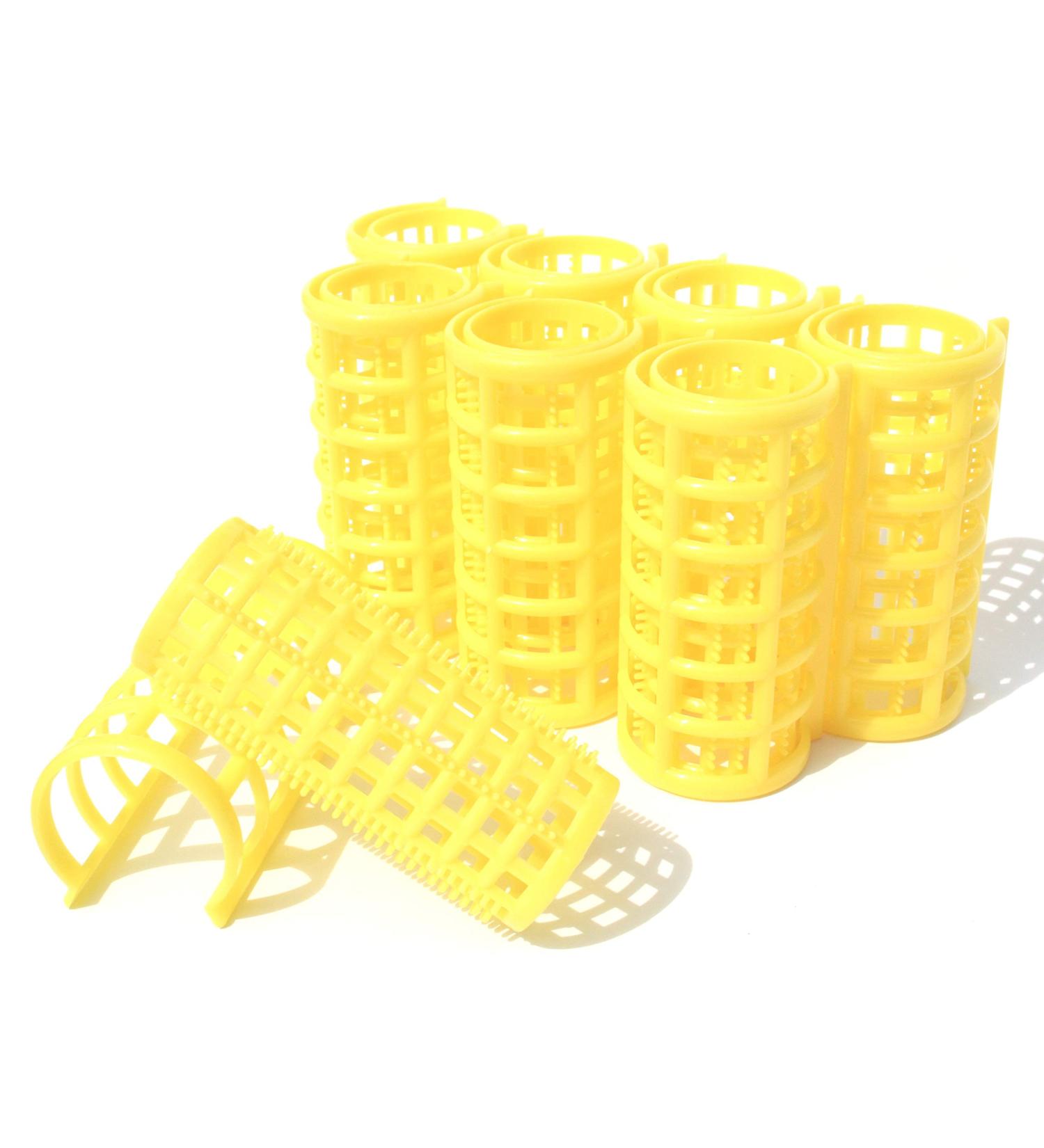 Kamay's X-Large Hair Rollers Comb Curlers Clips Styling Rollers Hair Curls Wave Style Hairdressing Curlers Tools (Plastic Styling 30mm 1 1/8"' 8PCS) Plastic Styling 30mm 8PCS - Buy Online on SooperMarket.com
