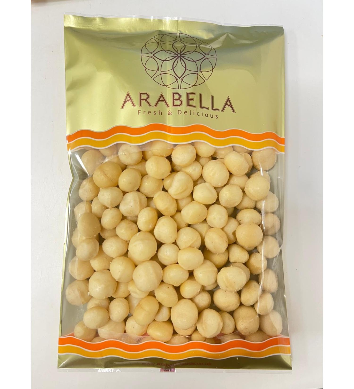 Macadamia Nuts Roasted and Lightly Salted - 450G - Freshly Roasted - Naturally Buttery - Buy Online on SooperMarket.com