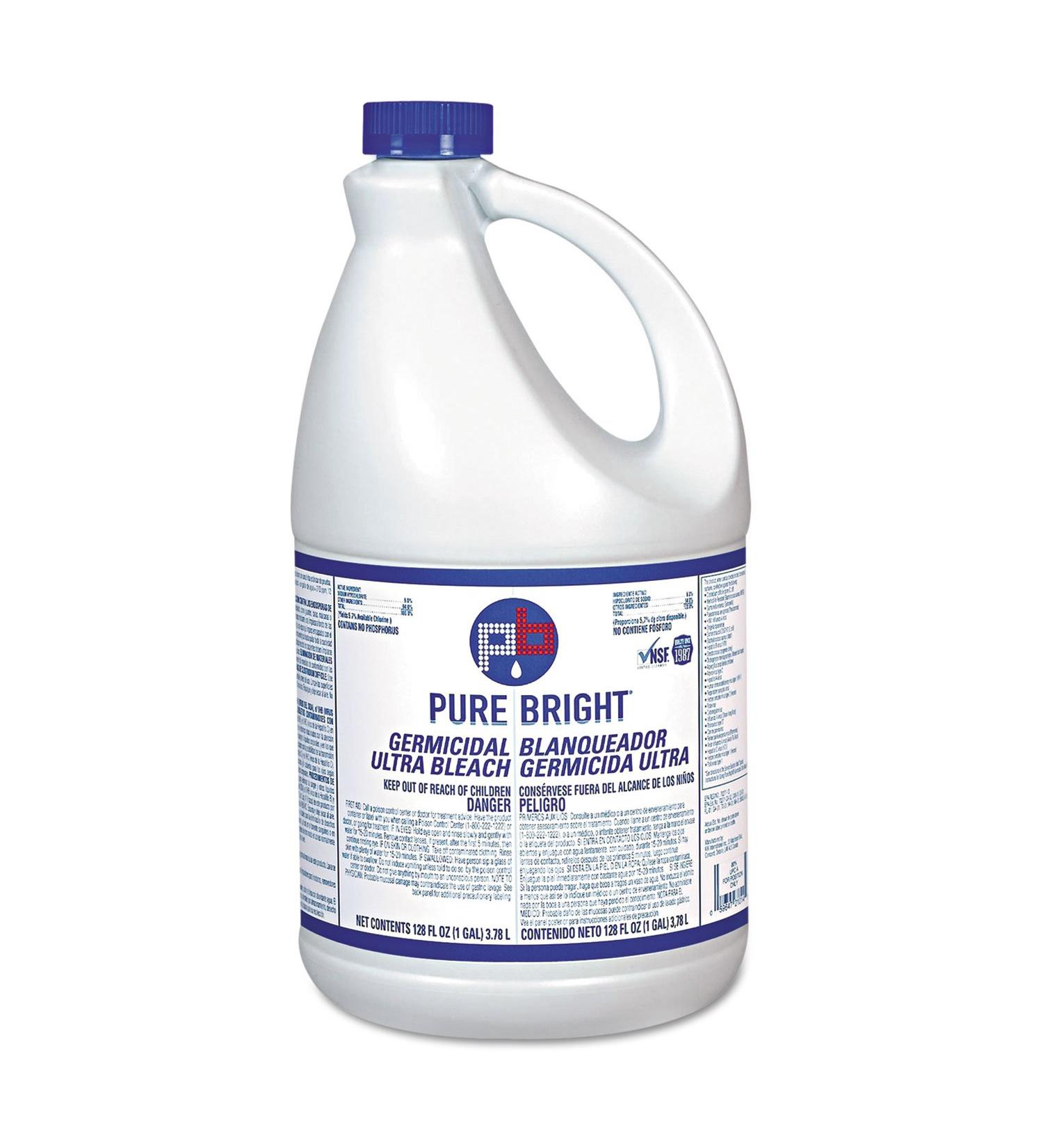 Liquid Bleach 1gal Bottle 3/Carton