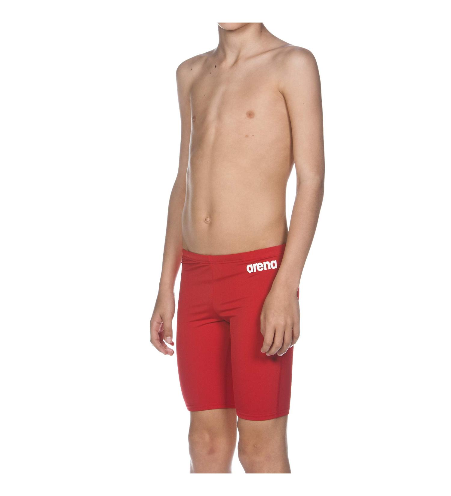 Arena Solid Junior Swimming Trunks - Chlorine-Resistant UV Protection 50+ MaxLife Material for Competitions - Buy Online on SooperMarket.com