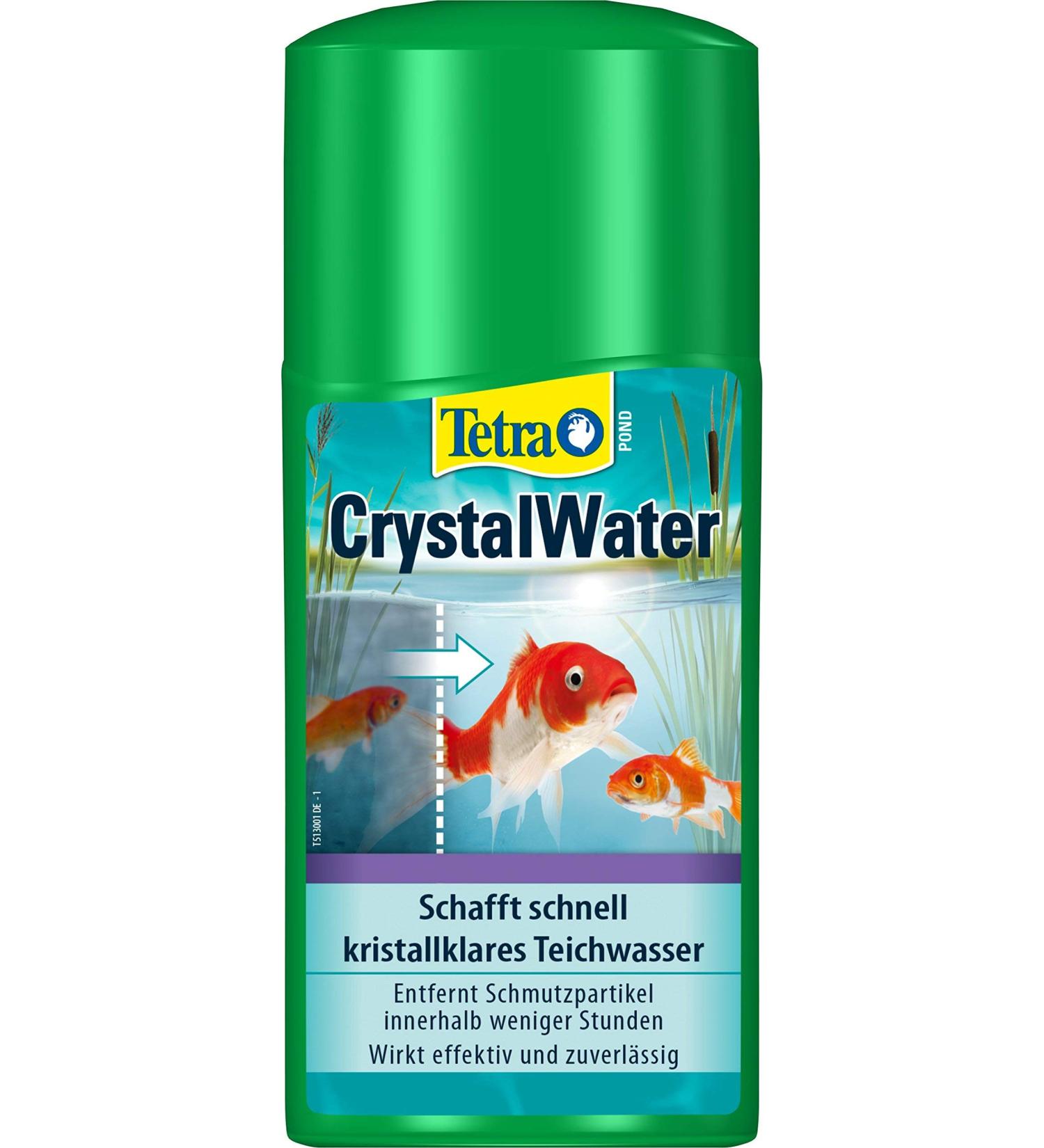 Tetra Pond CrystalWater - Water Clarifier for Garden Ponds | 250 ml Bottle for Crystal Clear Water - Buy Online on SooperMarket.com
