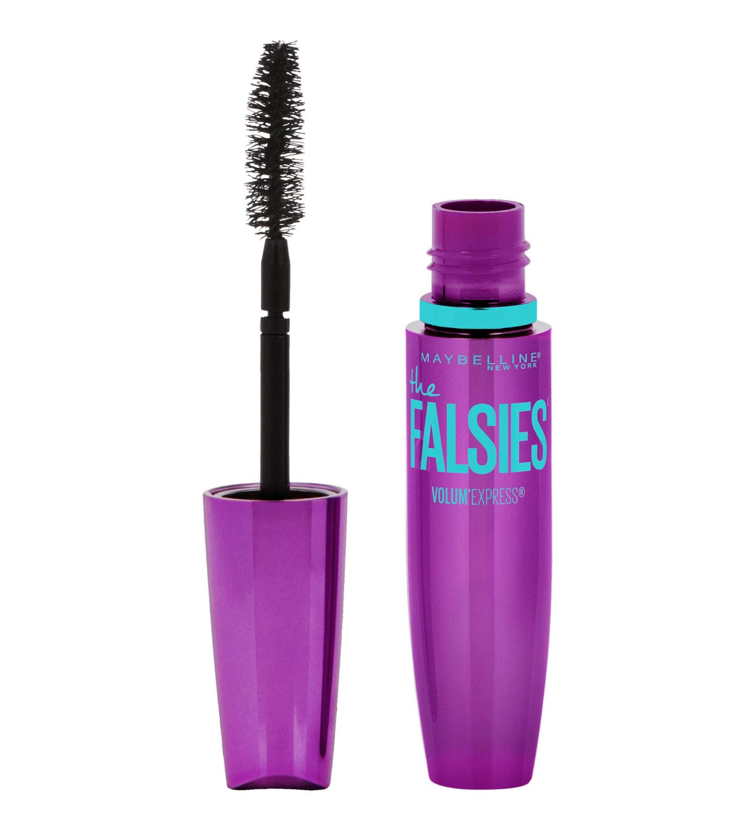 Maybelline Volum' Express The Falsies Mascara 280 Blackest Black - 0.25 fl oz (7.5 ml) - Buy Online on SooperMarket.com