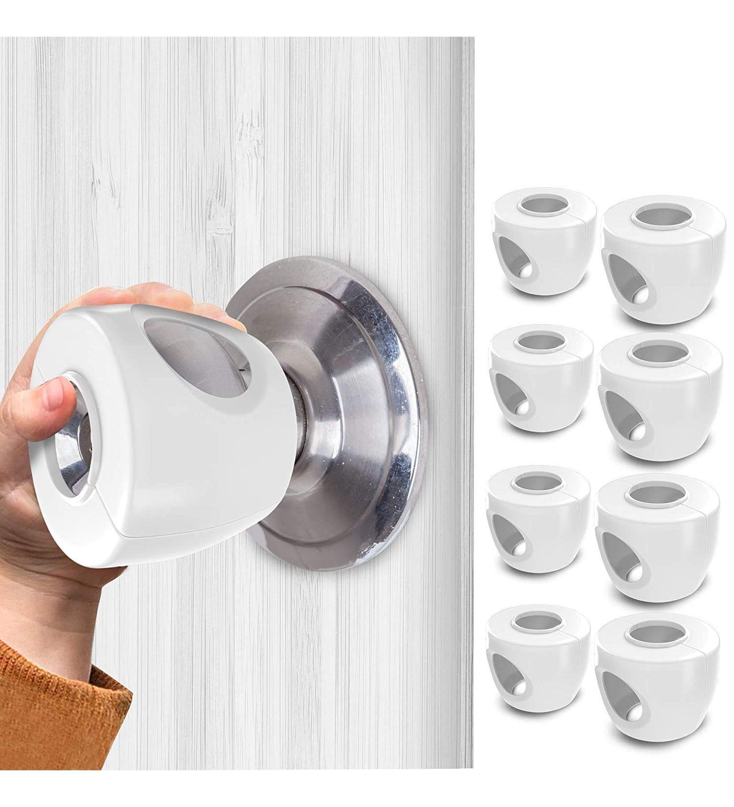 Tiny Patrol 8 Pack Baby Safety Childproof Door Knob Cover  Universal-Fit Most Knobs - Buy Online on SooperMarket.com