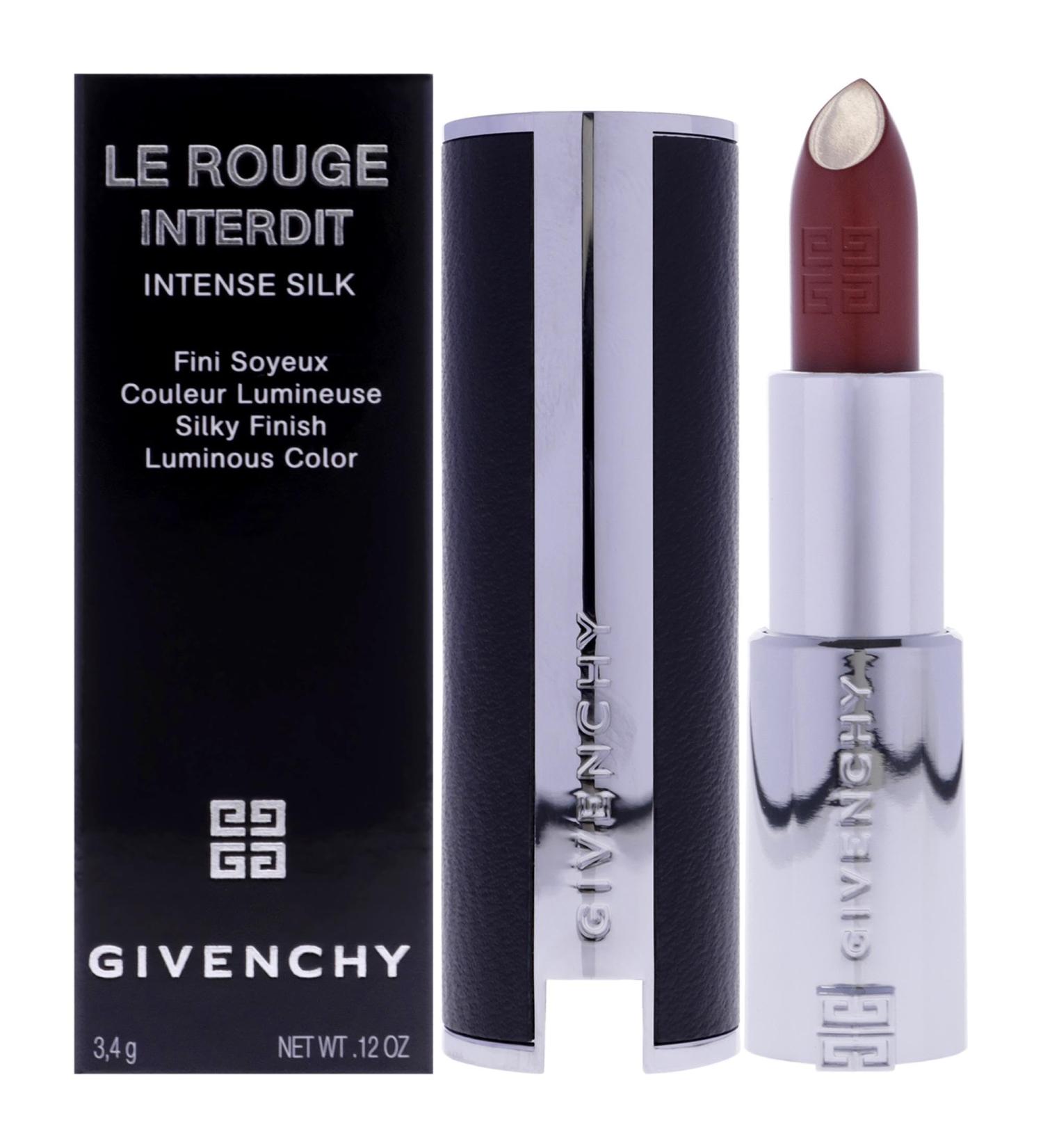 Givenchy Le Rouge Interdit Intense Silk Lipstick N228 Rose Fume - Premium Women's Lipstick - 0.11 oz - International Shipping Available - Buy Online on SooperMarket.com