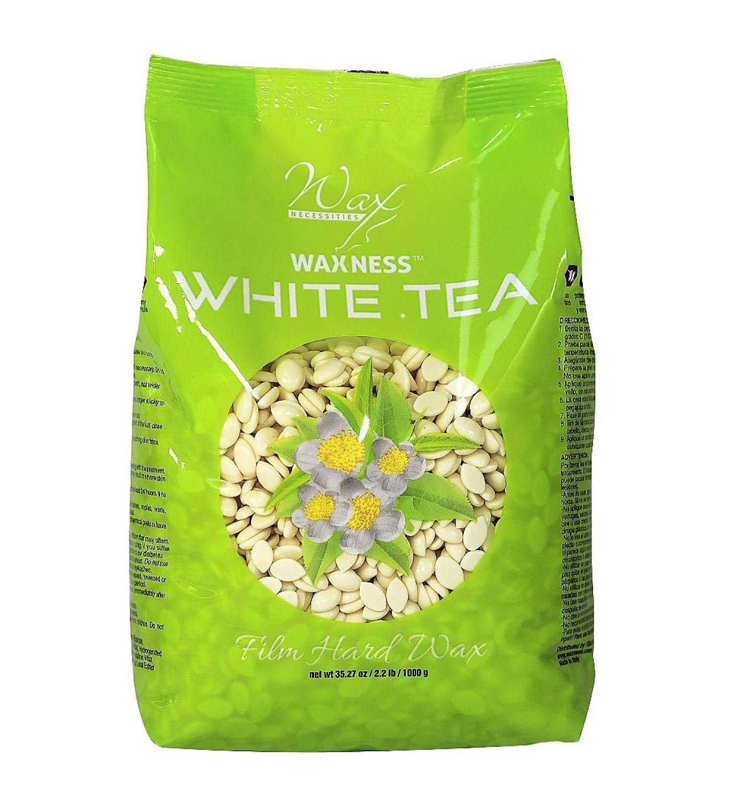 Waxness Film Hard Wax Beads - White Tea Cream 2.2 lb | Best Waxing Supplies - Buy Online on SooperMarket.com