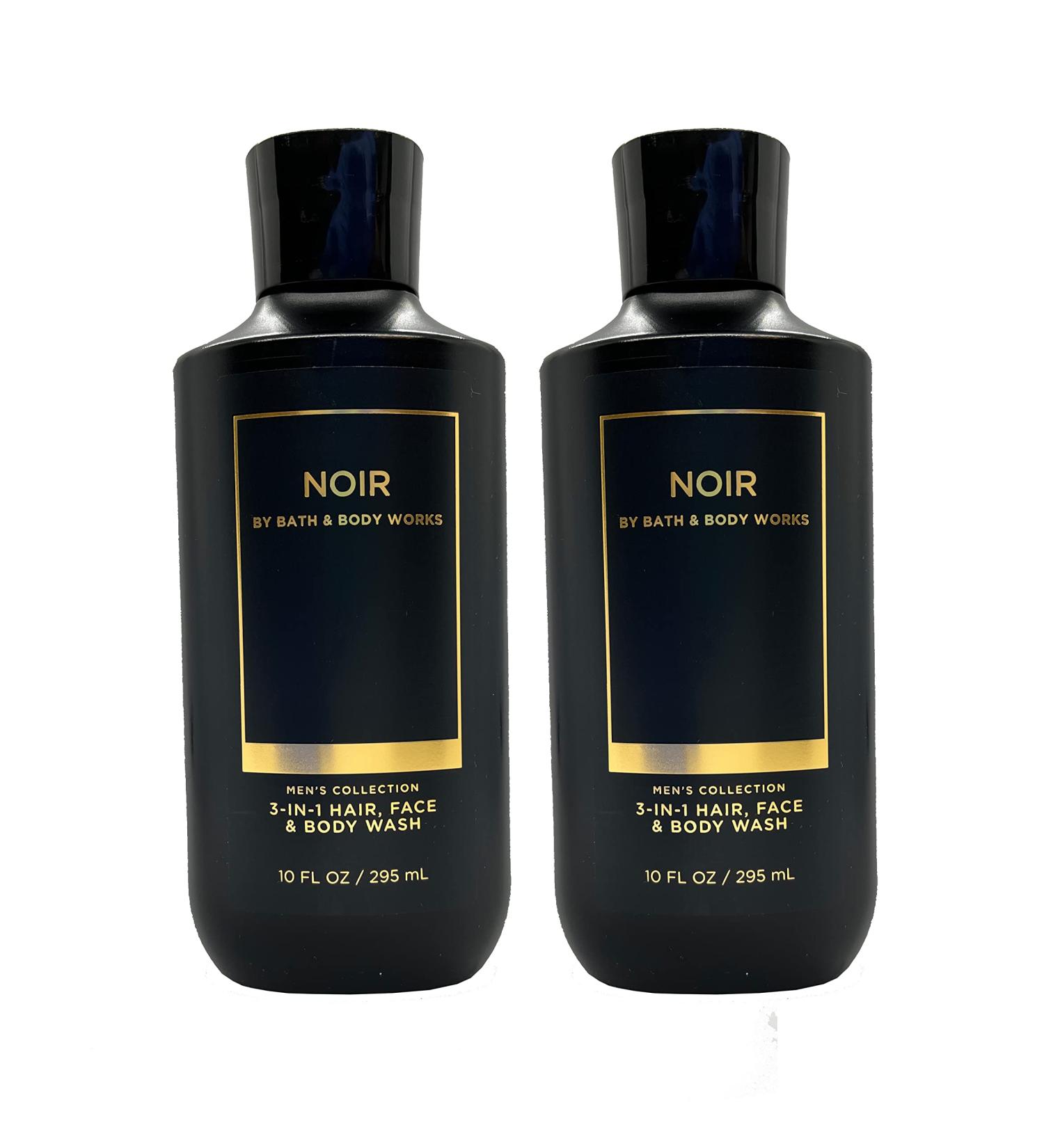 Bath and Body Works Men's Collection NOIR 2 Pack 2 in 1 Hair and Body Wash - Buy Online on SooperMarket.com