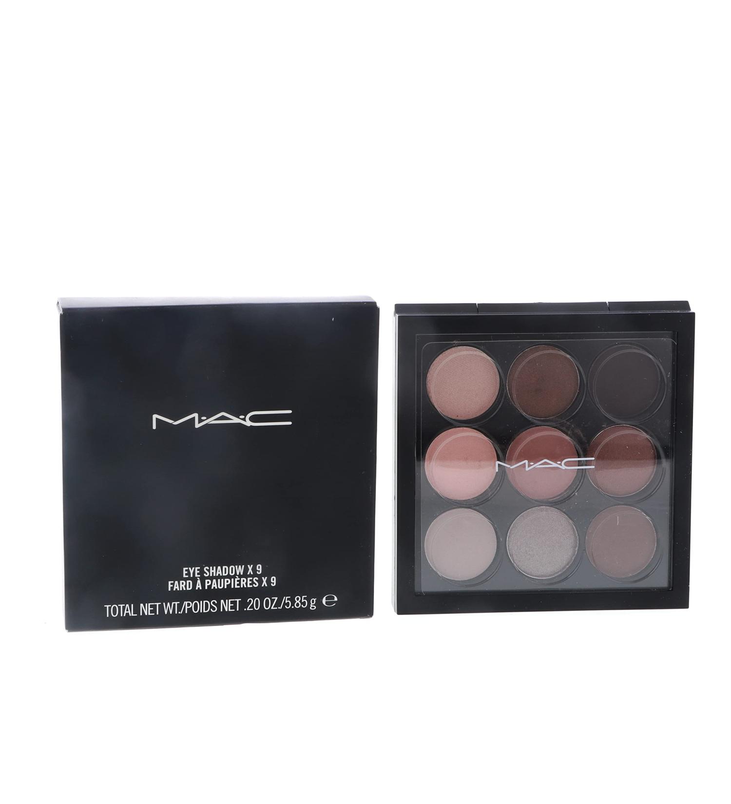 MAC Eye Shadow X 9 - Dusky Rose Palette 1.06 oz | Multicolor Powder - Buy Online on SooperMarket.com