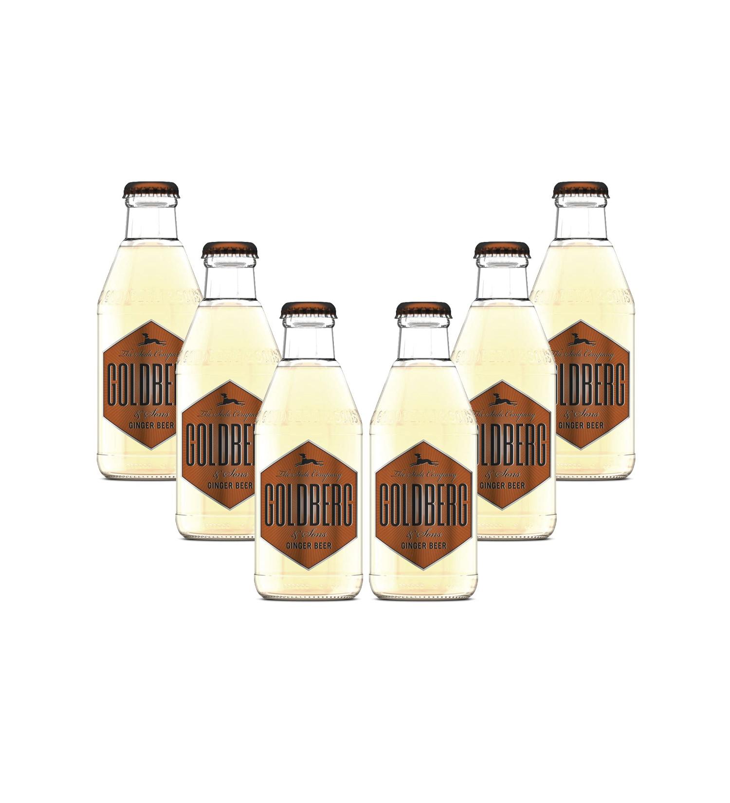 Goldberg Ginger Beer Set of 6 - 6x200ml incl. deposit REFILLABLE