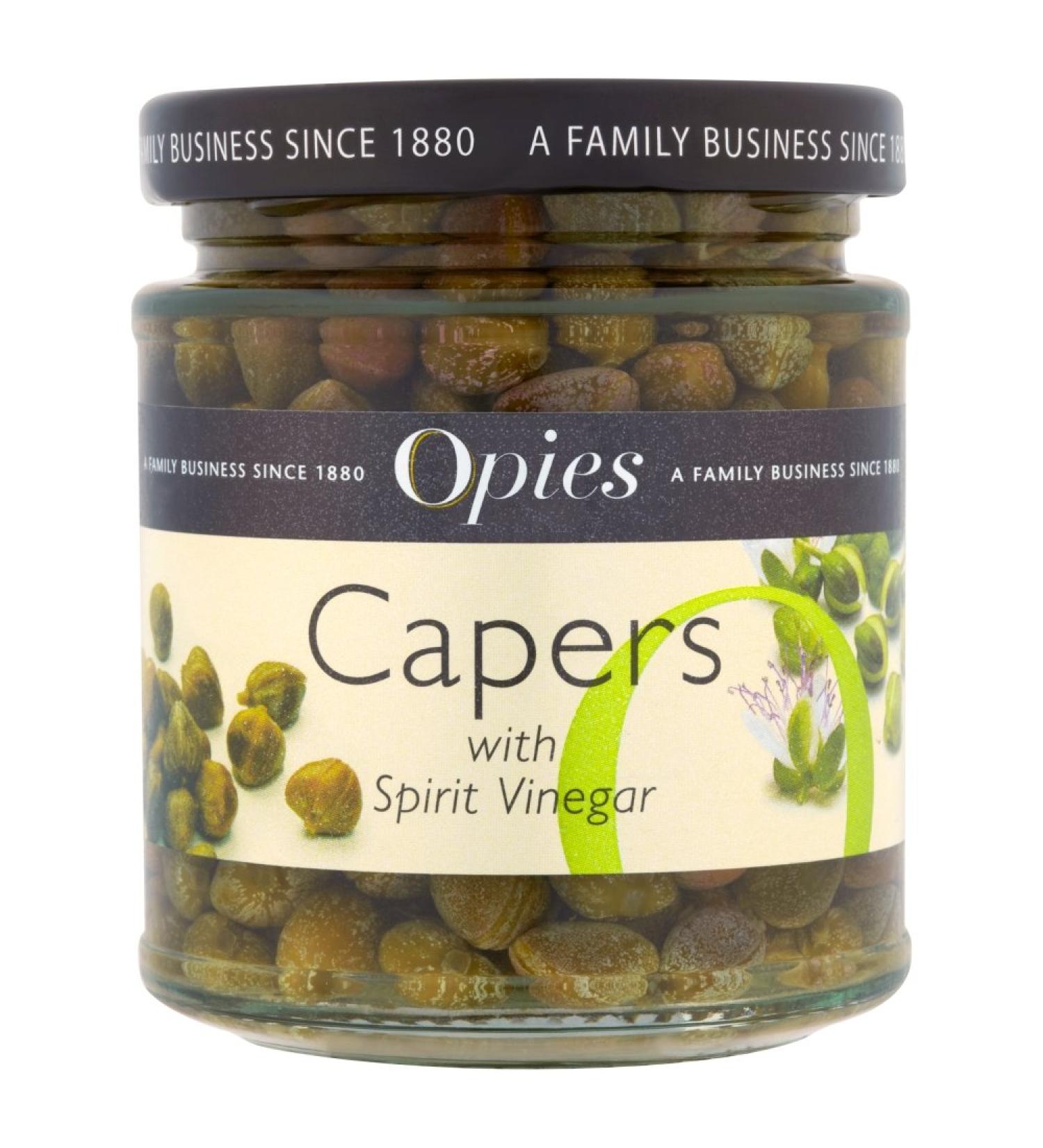 Opies Capers With Spirit Vinegar 180g - Buy Online on SooperMarket.com