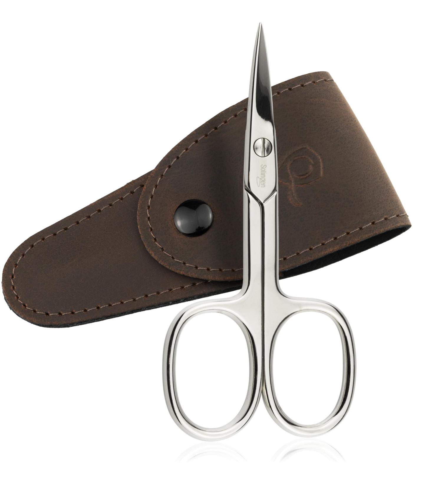 Marqus Nail Scissors from Solingen - Straight Blade for Precise Fingernail & Toenail Cutting | Includes Protective Case - Buy Online on SooperMarket.com