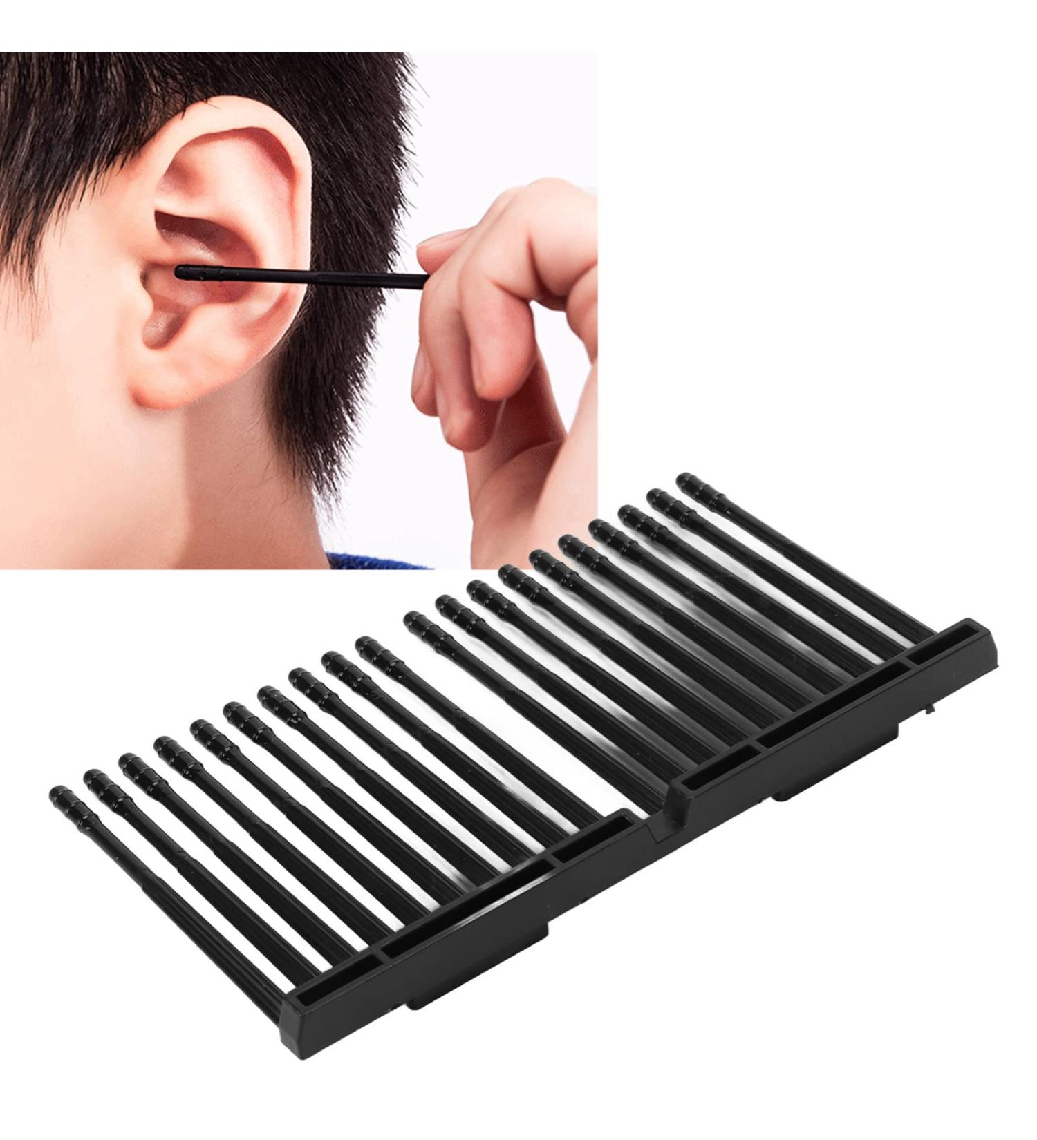 Disposable Ear Wax Cleaner 100 Pcs | Soft Spiral Tip for 360 Degree Cleaning | Portable Stick Ear Pick for Kids & Adults - Buy Online on SooperMarket.com