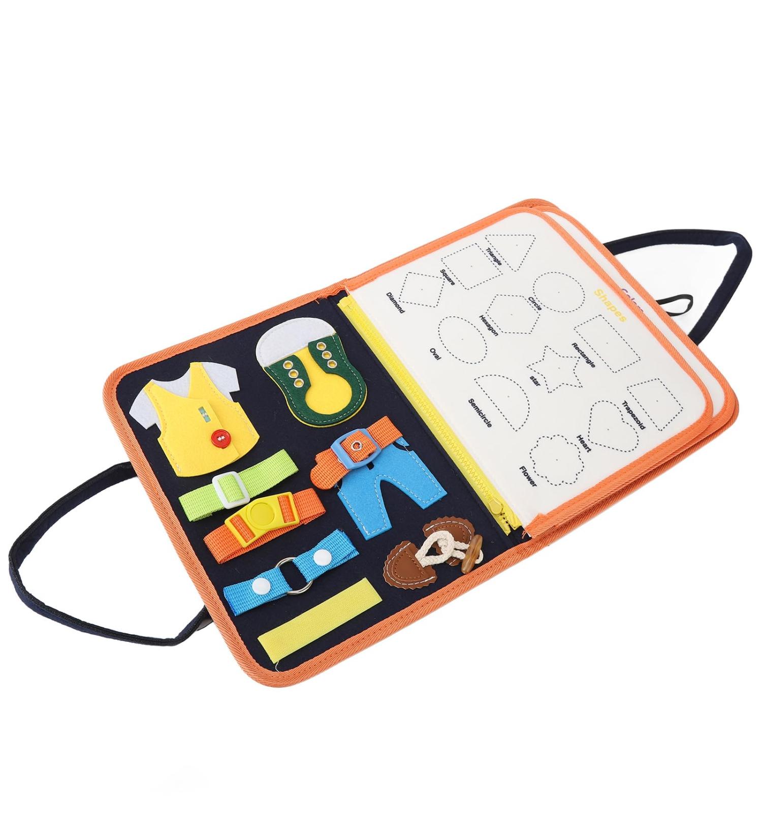 Alzheimer Sensory Blanket Multi Function Dementia Activities for Anxiety Relief Skill Learning - Buy Online on SooperMarket.com