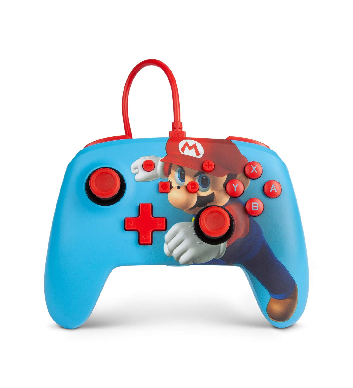 PowerA Enhanced Wired Controller for Nintendo Switch - Mario Punch Gamepad - Buy Online on SooperMarket.com