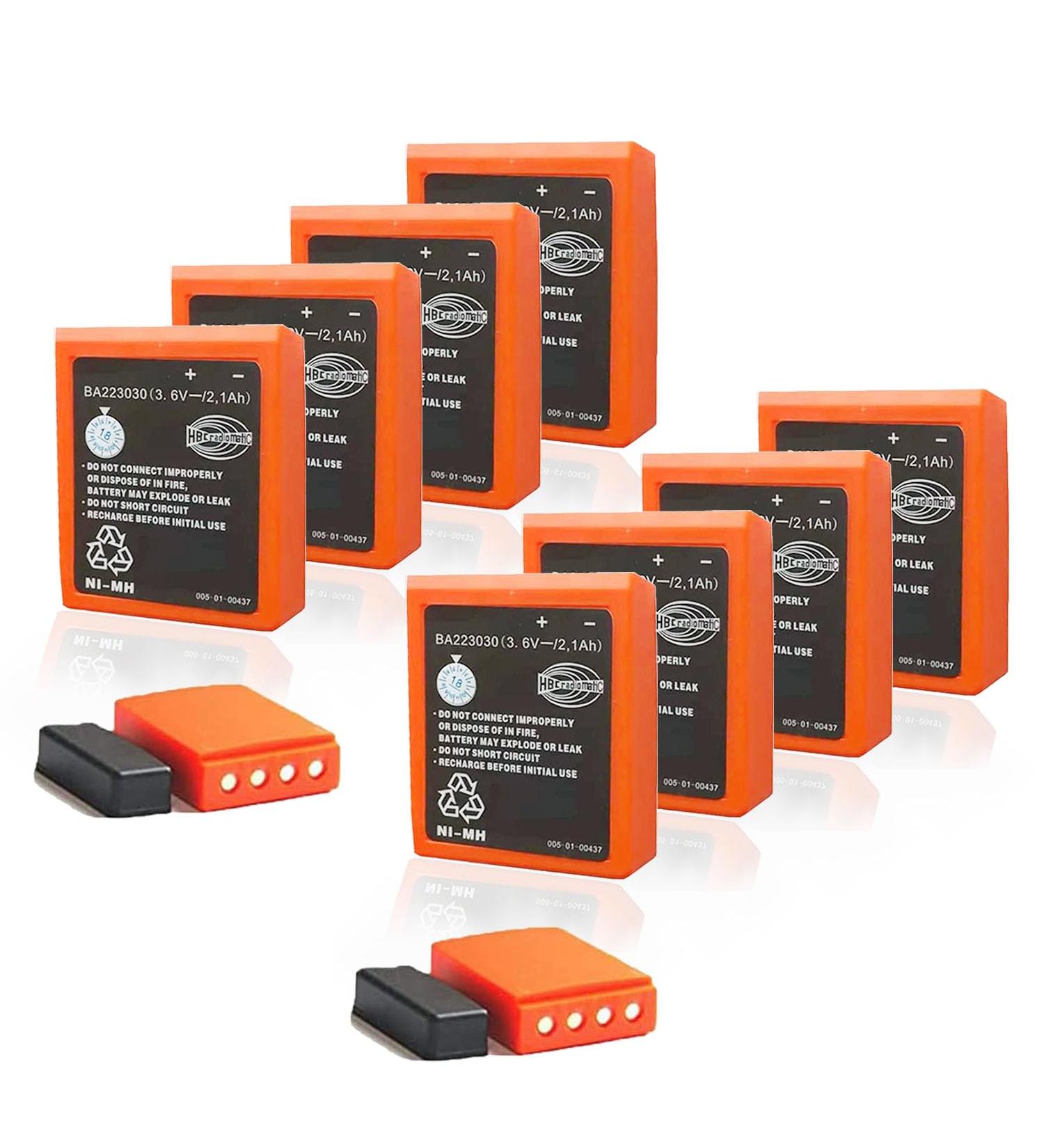 Buy 8 Pack 3.6V BA223030 HBC Remote Control Rechargeable Battery - 2100mAh for Crane Remote Control | International Shipping Available - Buy Online on SooperMarket.com
