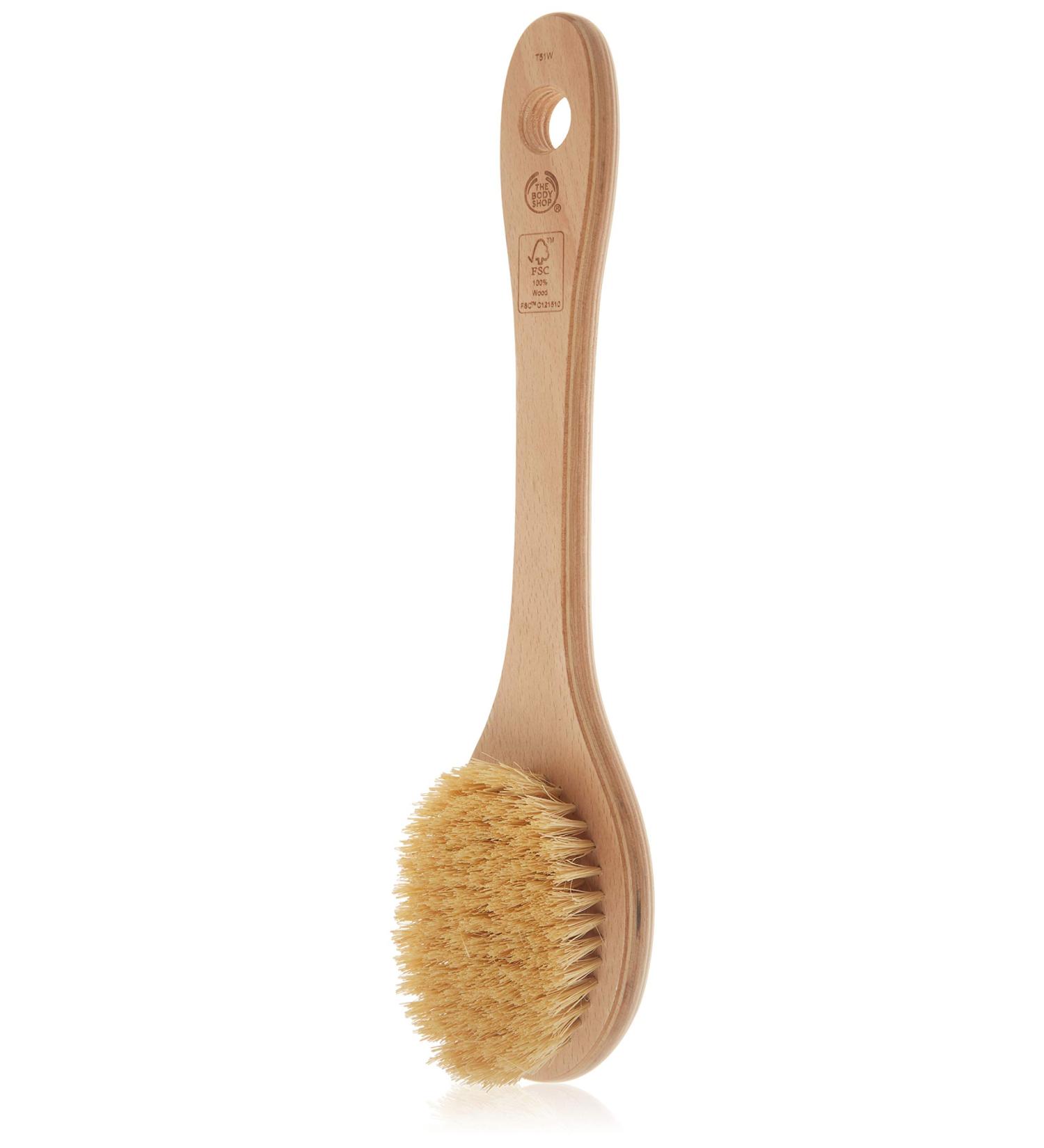 The Body Shop Cactus Long Handle Body Brush - Exfoliate & Revitalize Your Skin - Buy Online on SooperMarket.com