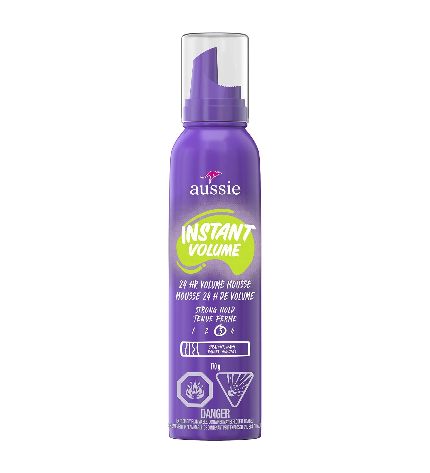 Aussie Instant Volume Mousse 24-hour Volume Mousse 170G - Buy Online on SooperMarket.com