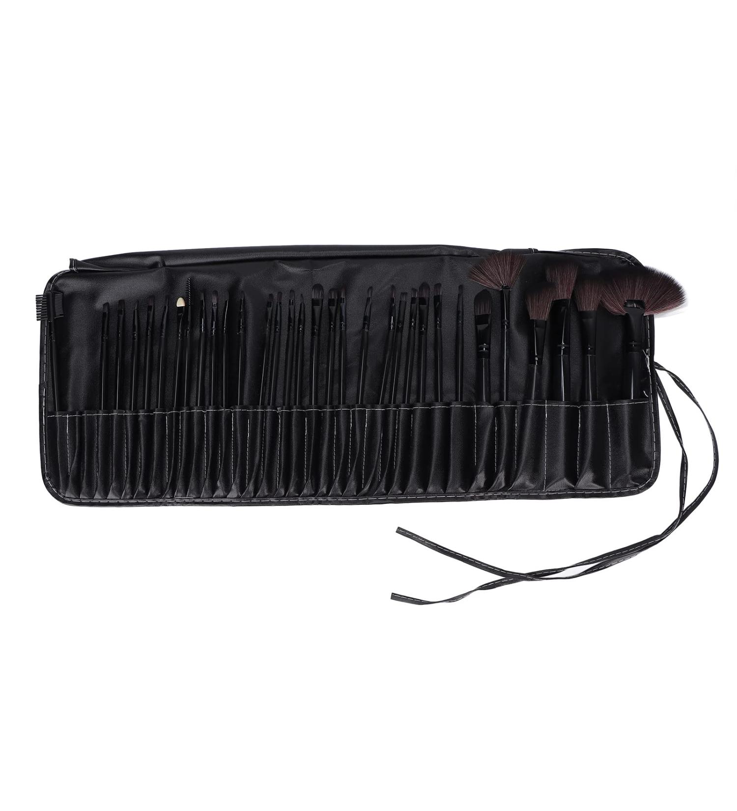 Verdant Touch Eyeshadow Brush 32-Piece Complete Makeup Brush Set Face Powder Brush Eyeshadow Brush Beauty Tool Black - Buy Online on SooperMarket.com
