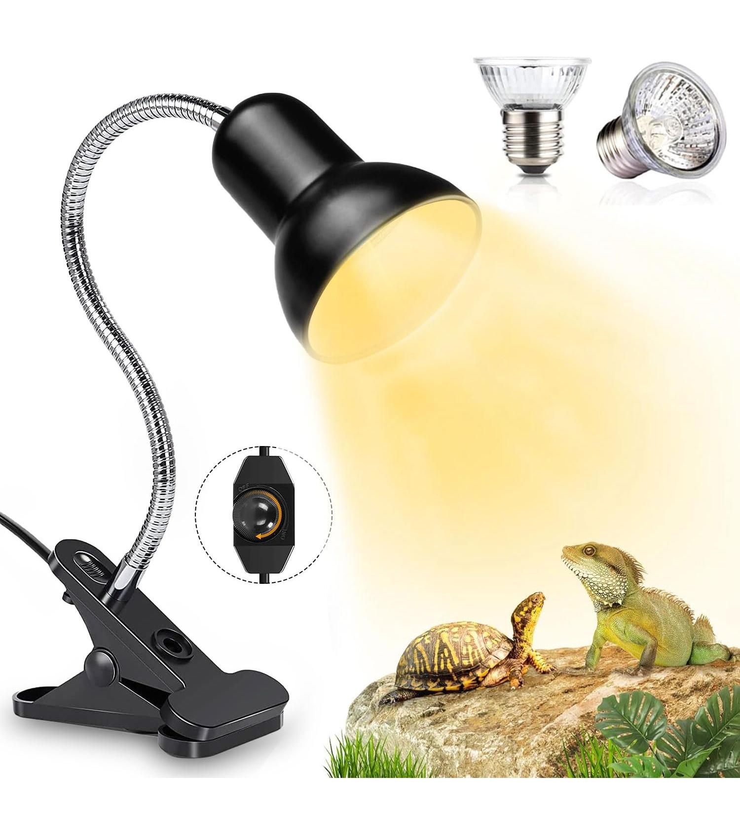Shengruili 25W/50W Turtle Heat Lamp - Ideal Reptile Lamp for Terrariums | Durable & Efficient - Buy Online on SooperMarket.com