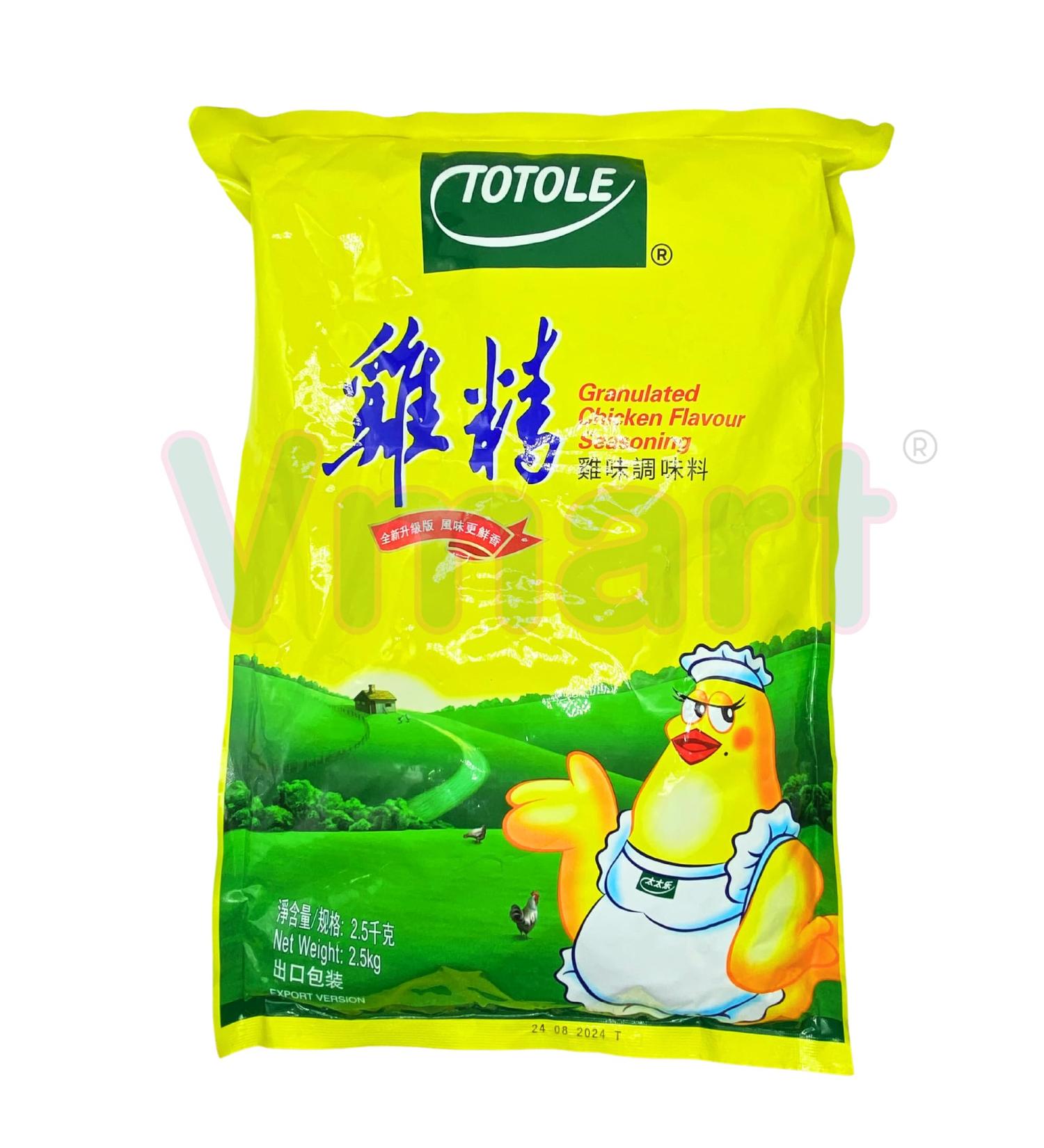 Totole Granulated Chicken Bouillon Seasoning 2.5kg - Premium Quality Seasoning for Delicious Meals - Buy Online on SooperMarket.com