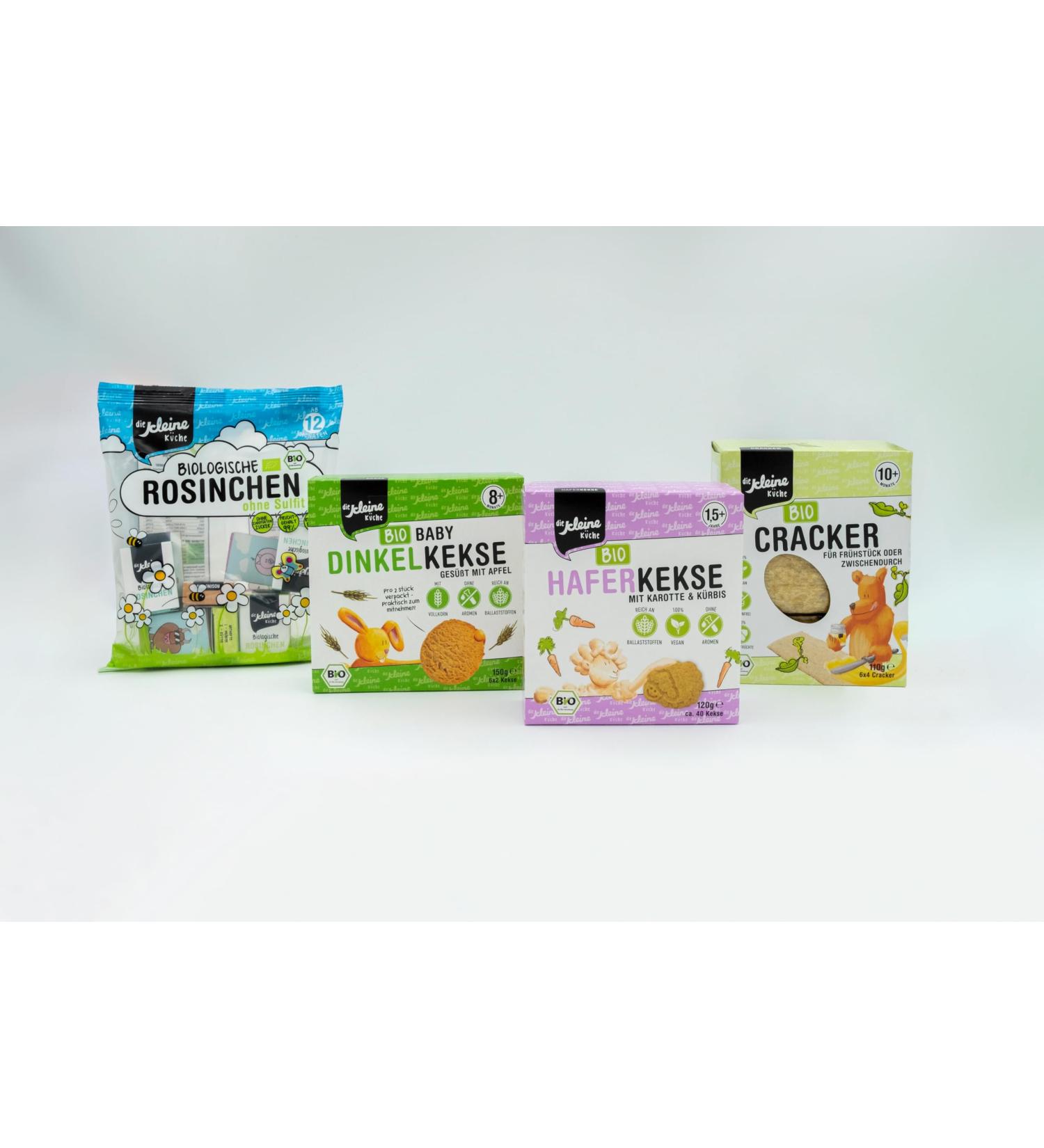 Organic Baby & Toddler Snack Package (8+ Months) - Oat Biscuits Carrot Cookies Crackers & More - Additive-Free | Small Kitchen - Buy Online on SooperMarket.com