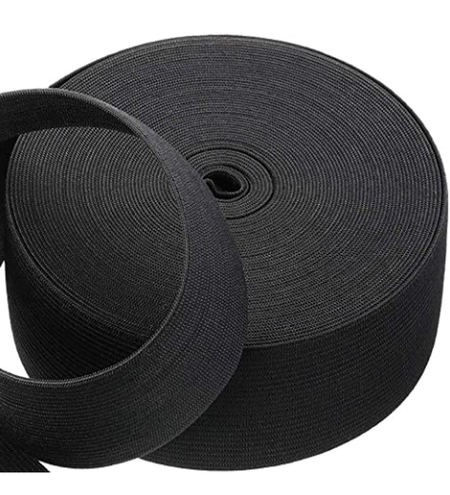 VIAILI 3 x 6 Yard High Elasticity Knit Elastic Bands for Sewing (Black) - 3 Inch Width - Buy Online on SooperMarket.com