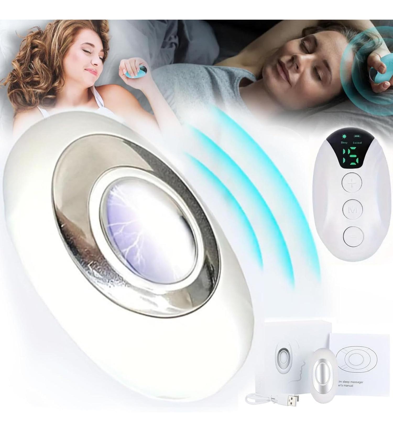 Neurocontrol Dispositivo Para Ansiedad Hand Held Nighttime Sleep Aid Device Handheld Relaxation Device Natural Sleep Aid Device for Improved Sleep Anxiety Small and Easy To Carry (White) - Buy Online on SooperMarket.com