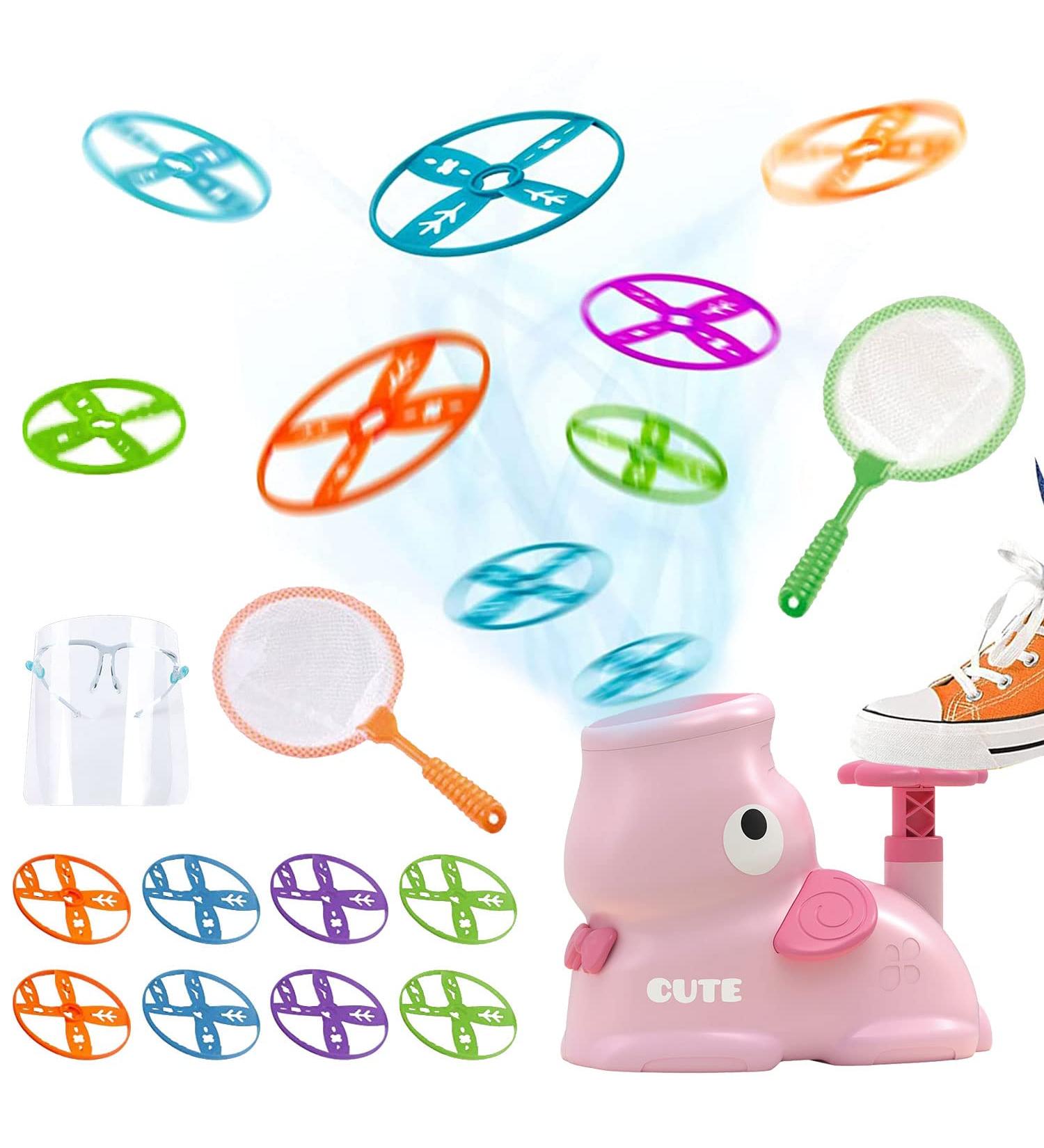 Buy Flying Disc Shooter Toys | Fun Flight Disc Launchers & Set for Kids | International Shipping - Buy Online on SooperMarket.com