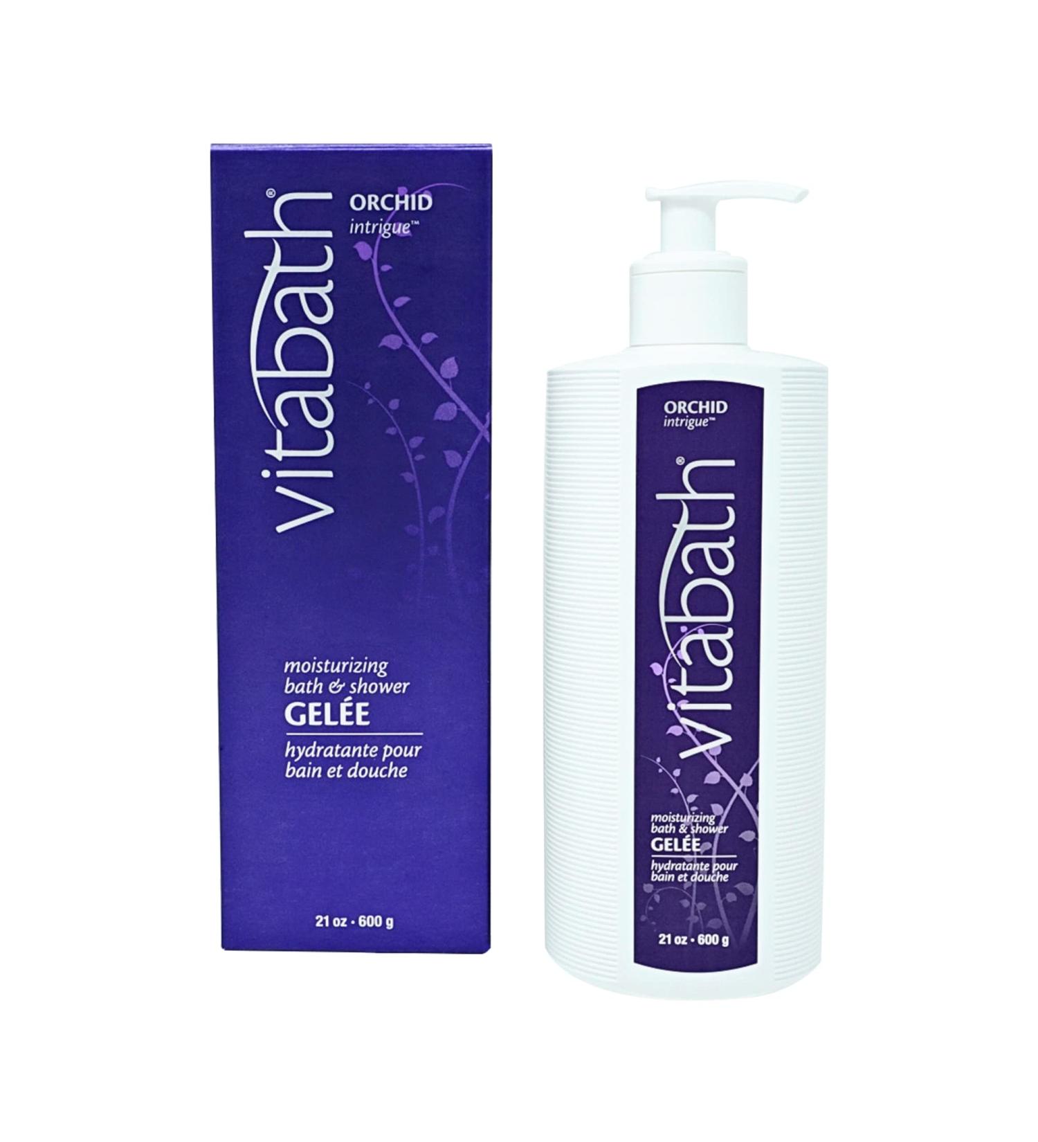 Vitabath Orchid Intrigue Moisturizing Bath & Shower Gel - 21 oz - Hydrating & Soothing Body Cleanser - Buy Online on SooperMarket.com